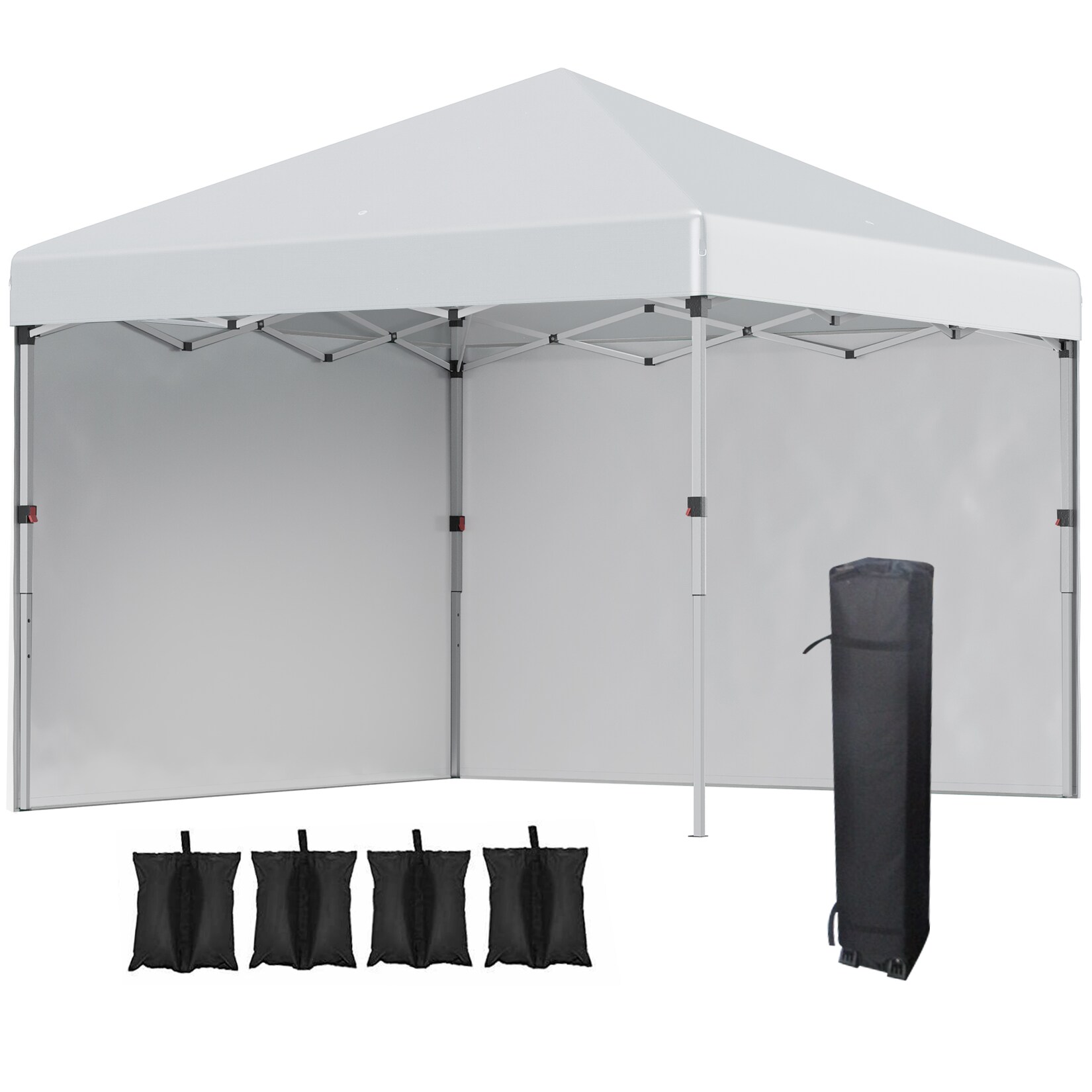 Pavillon Stahl, Polyester