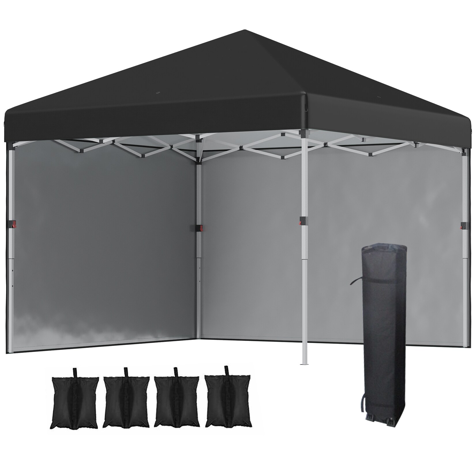 Pavillon Stahl, Polyester