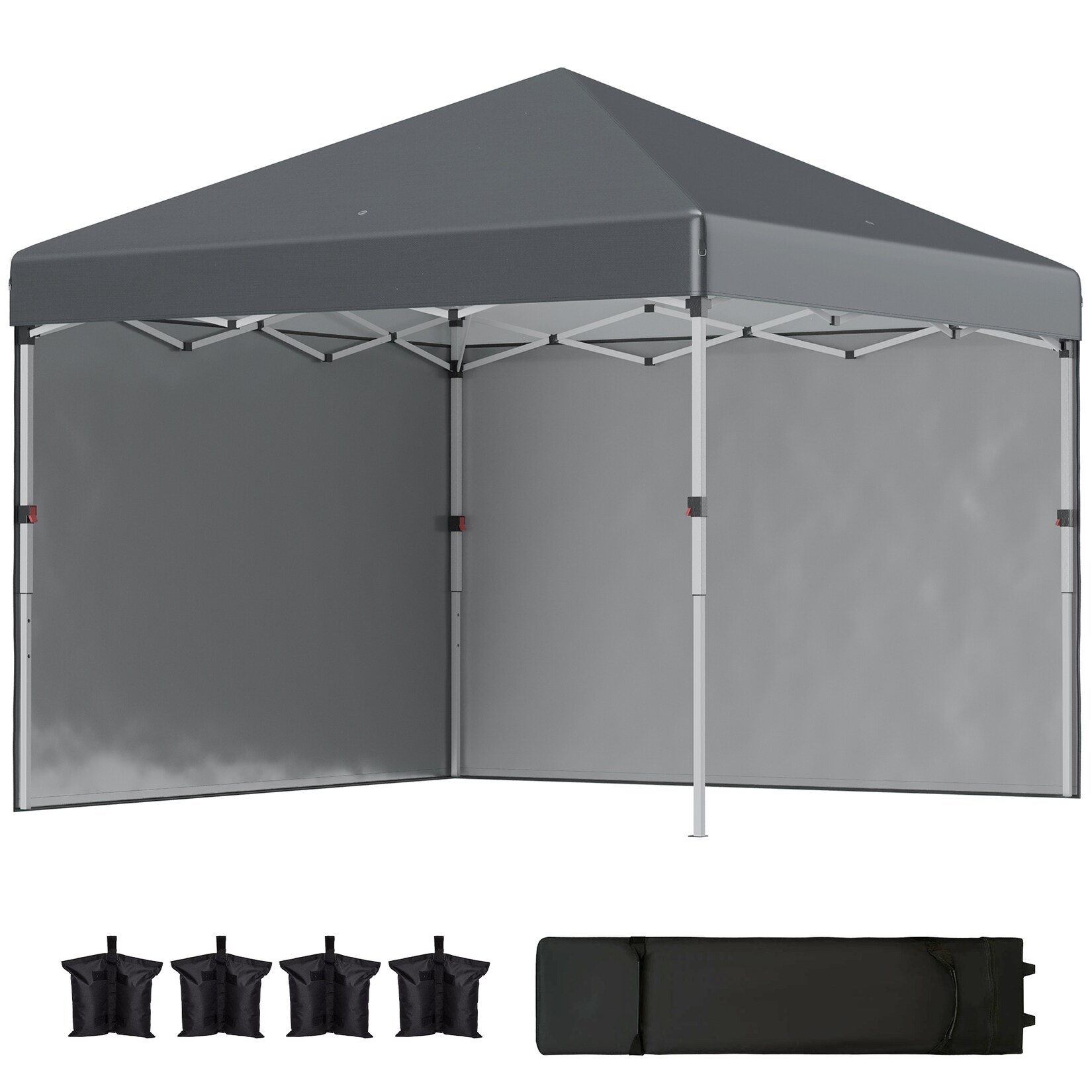 Pavillon Stahl, Polyester