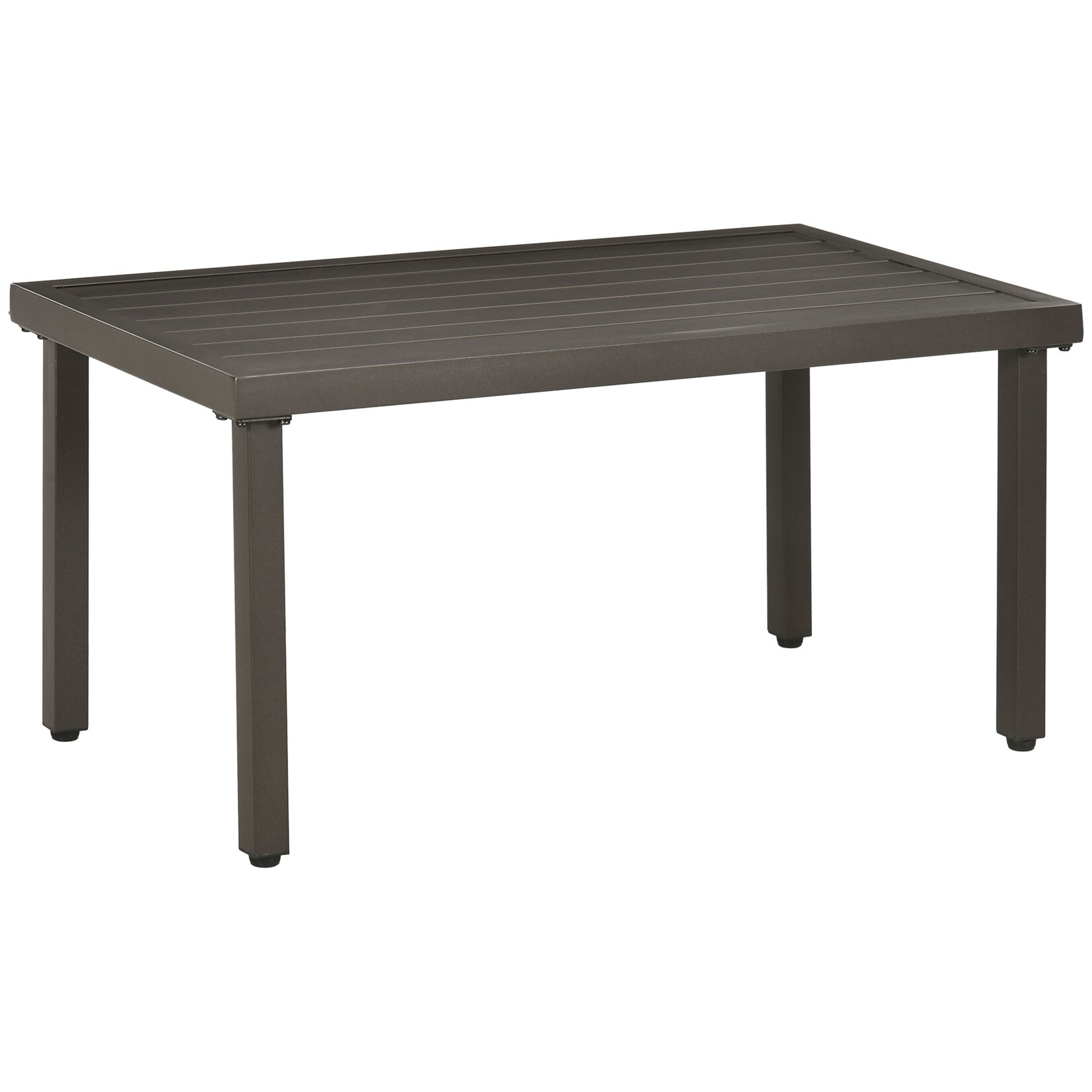 Outsunny Couchtisch Stahl | 04255633520586