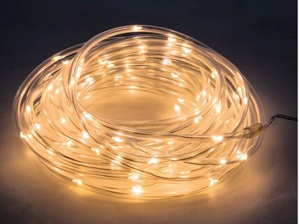 Living & Garden Solar Lichterschlauch warmweiss - versch. Farben - Bild 1