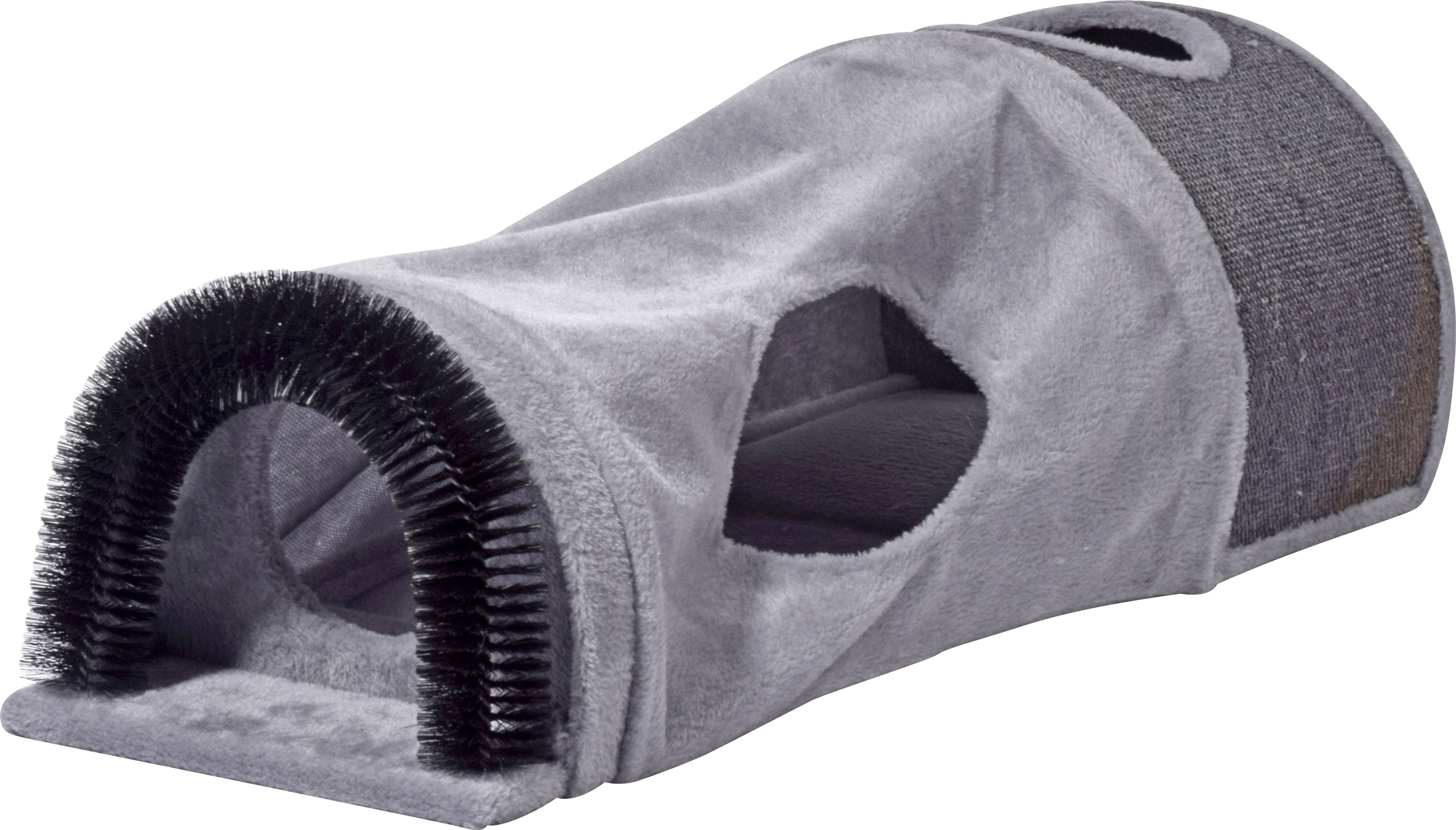 dobar Katzentunnel faltbar, grau - Bild 1