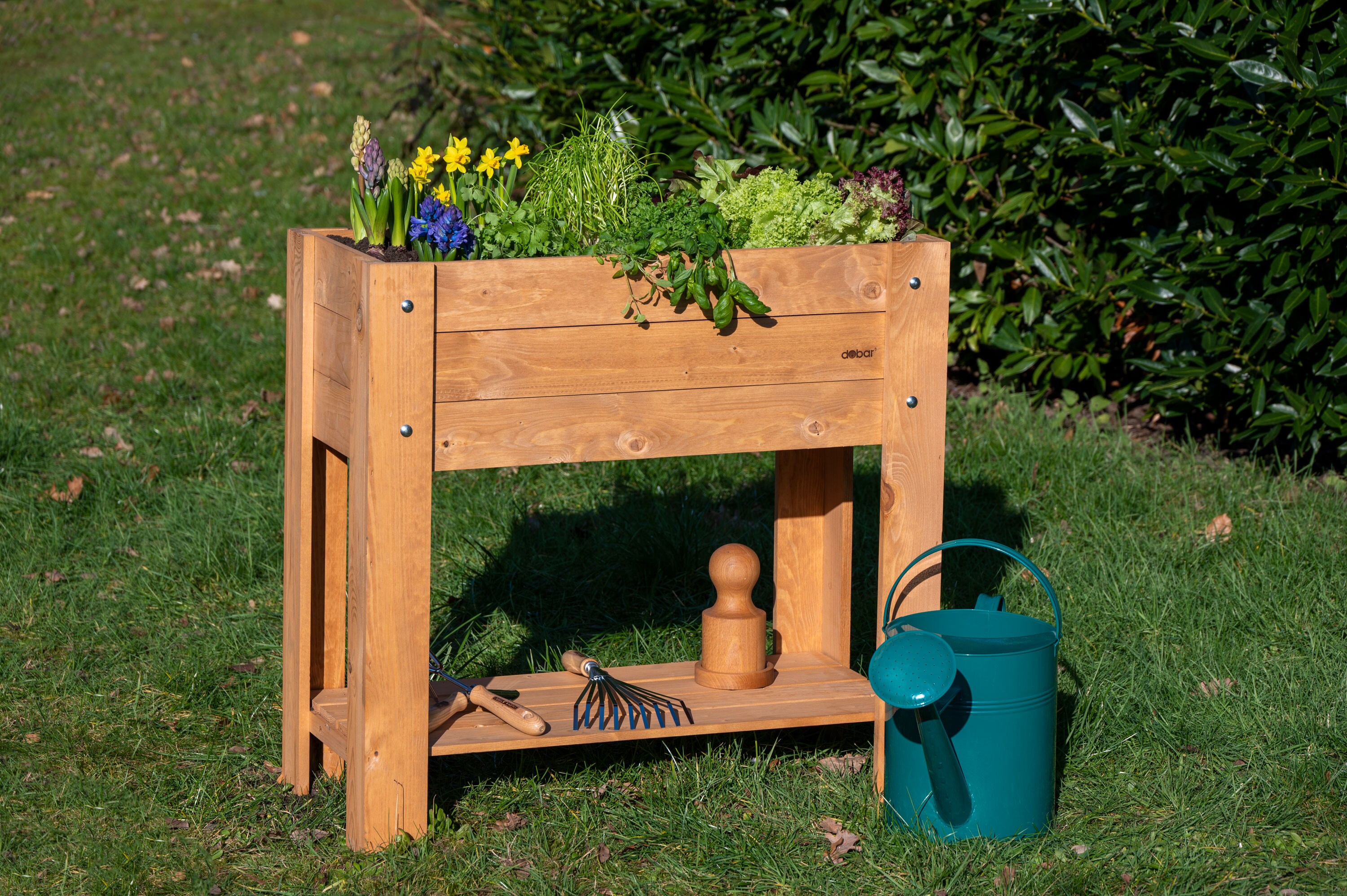 dobar Rechteckiges Hochbeet "Urban" - versch. Ausf&uuml;hrungen - Bild 1