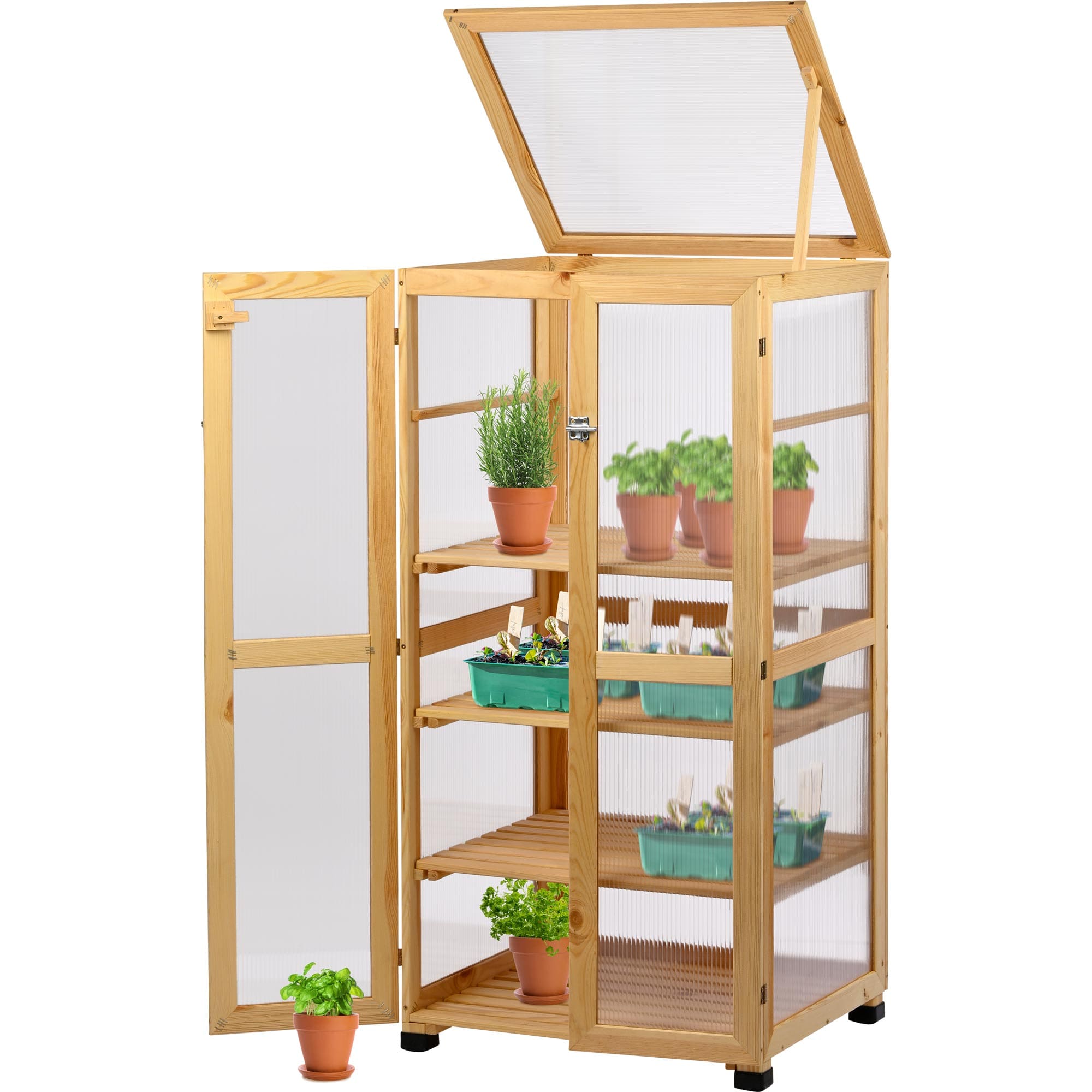 dobar Gro&szlig;er Anzuchtschrank "Dome" - versch. Farben - Bild 1