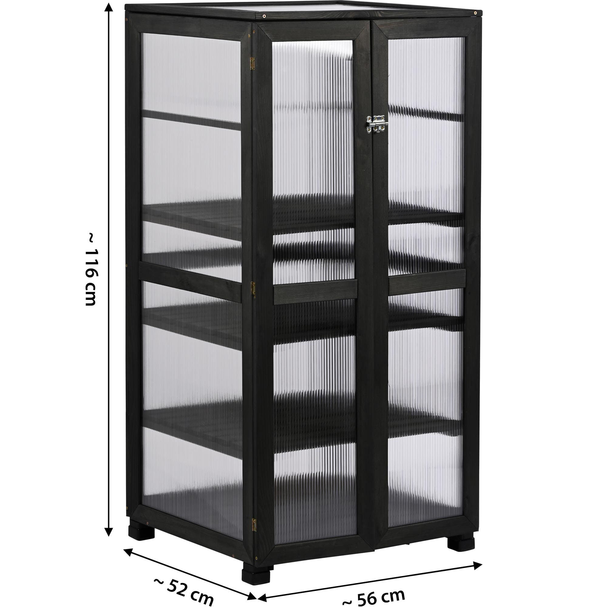 dobar Gro&szlig;er Anzuchtschrank "Dome" - versch. Farben - Bild 1