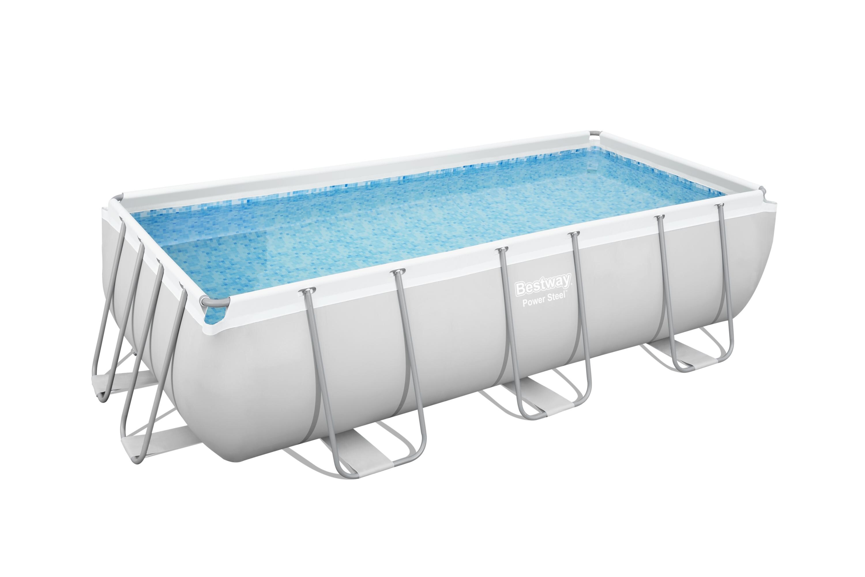 Bestway&reg; Power Steel&trade; Frame Pool-Set mit Filterpumpe - versch. Ausf&uuml;hrungen - Bild 1