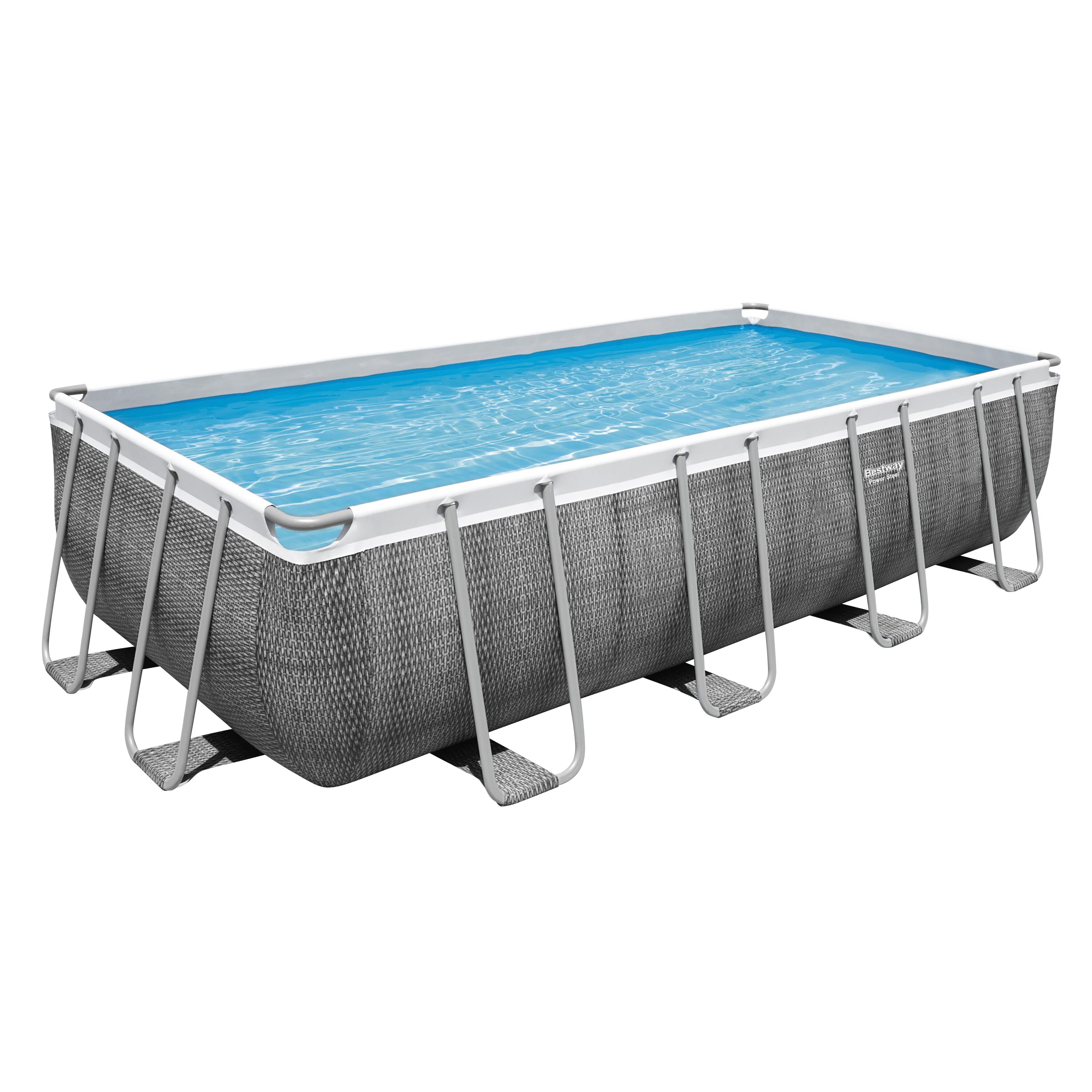 Bestway&reg; Power Steel&trade; Frame Pool Komplett-Set mit Filterpumpe - versch. Ausf&uuml;hrungen - Bild 1