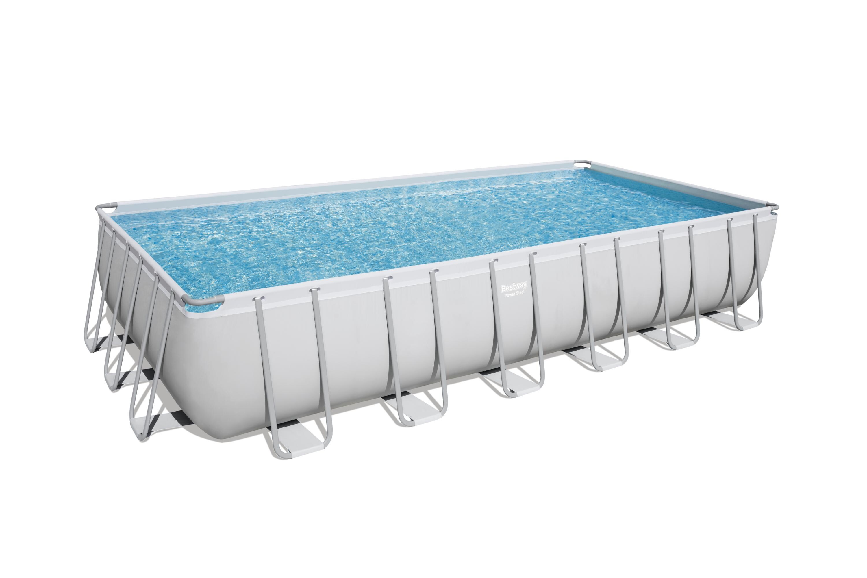 Bestway&reg; Power Steel&trade; Frame Pool Komplett-Set mit Filterpumpe - versch. Ausf&uuml;hrungen - Bild 1
