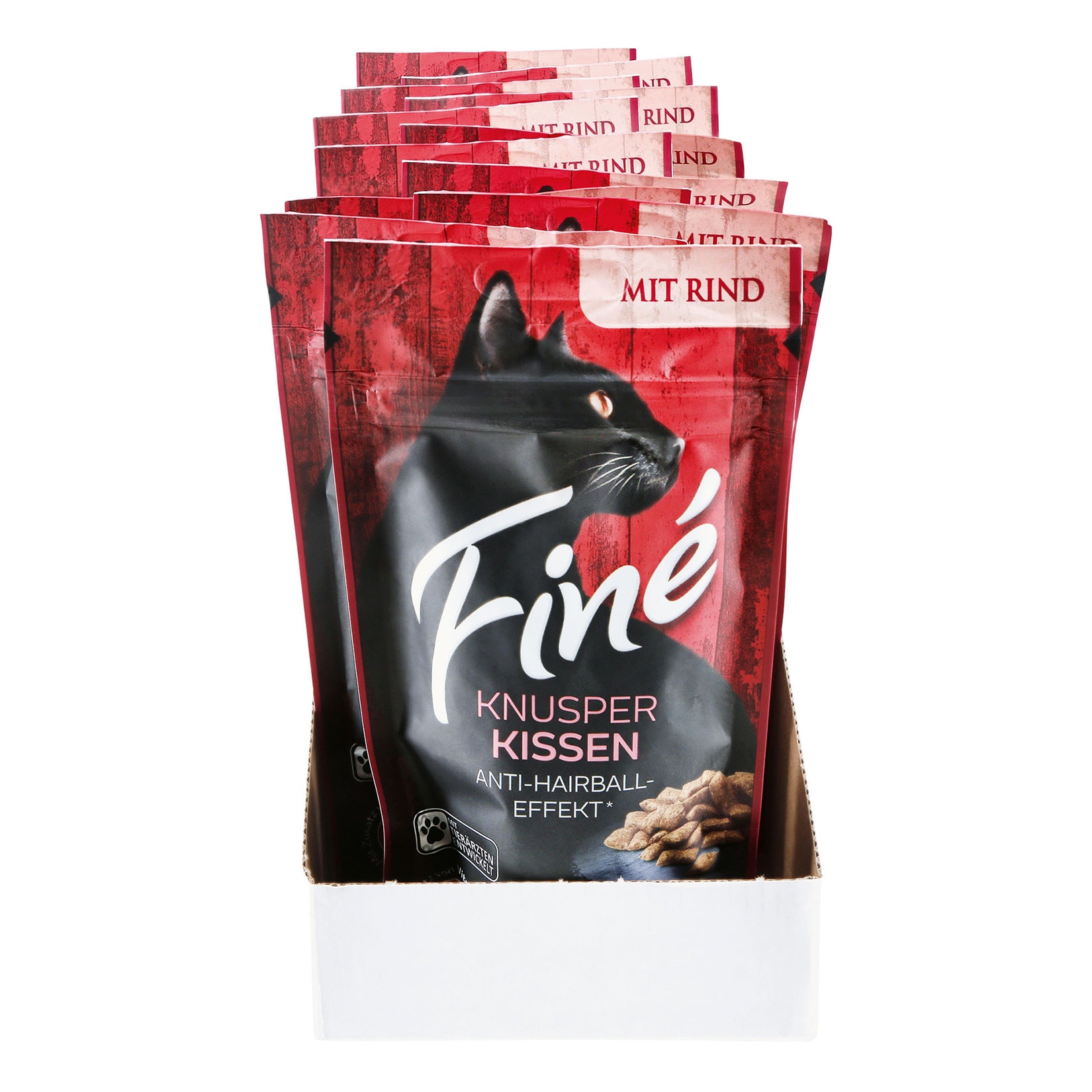 Fin&eacute; Knusperkissen Rind 60 g, 18er Pack - Bild 1