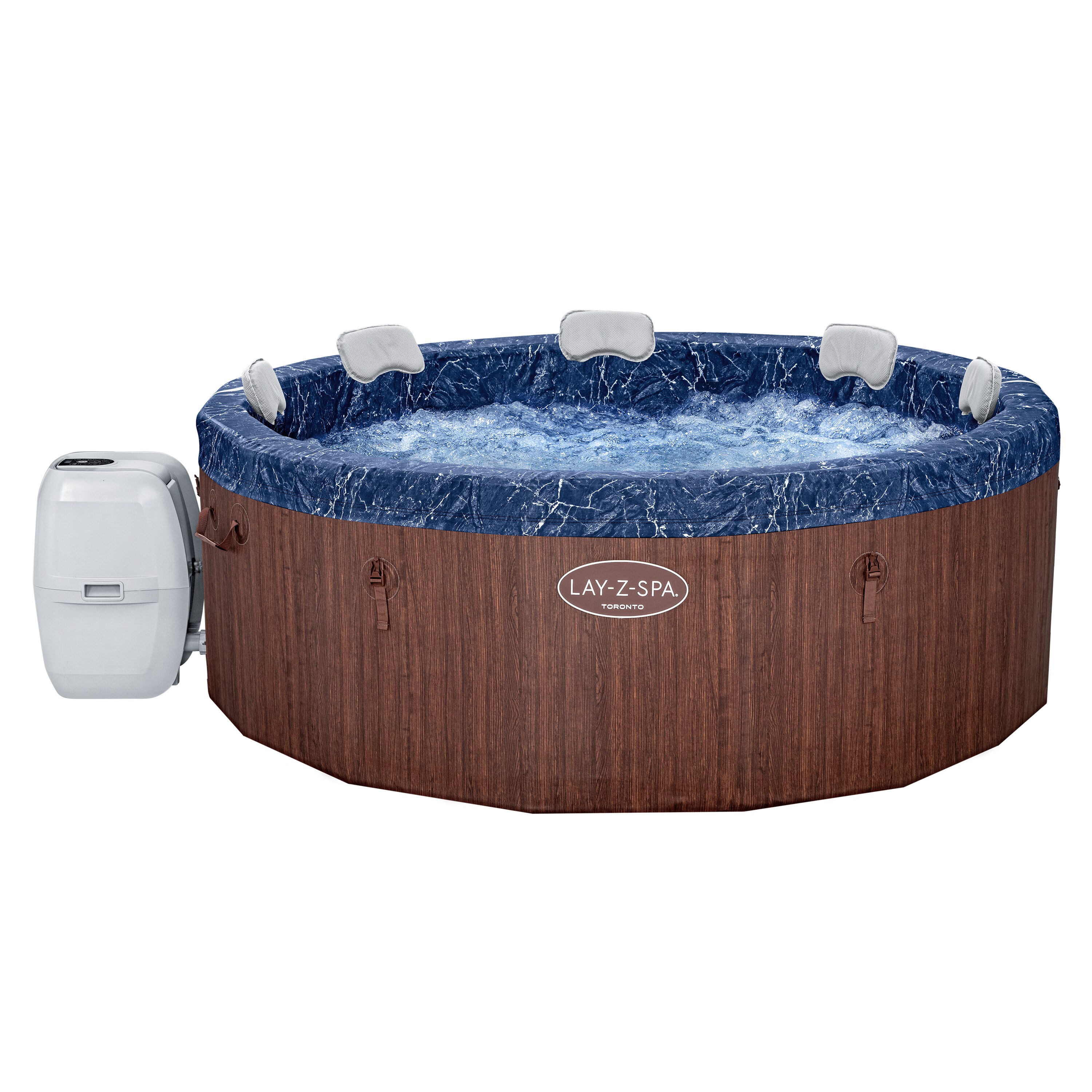 Bestway&reg; LAY-Z-SPA&reg;  ThermaCore&trade; WLAN-Whirlpool Toronto AirJet Plus&trade; &Oslash; 190 x 70 cm, rund - Bild 1