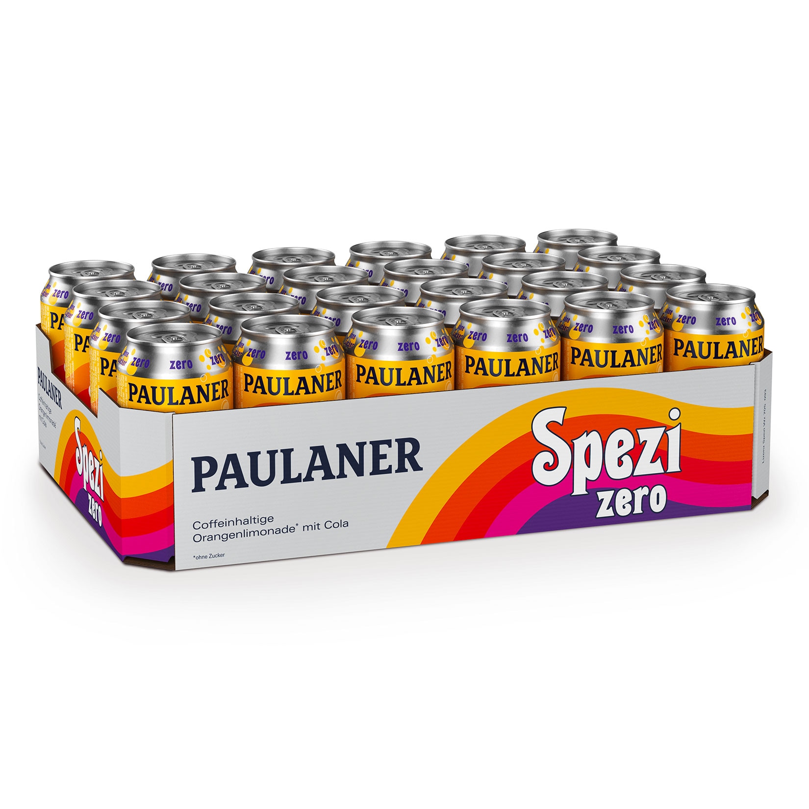 Paulaner Spezi Zero 0,33 Liter Dose, 24er Pack - Bild 1