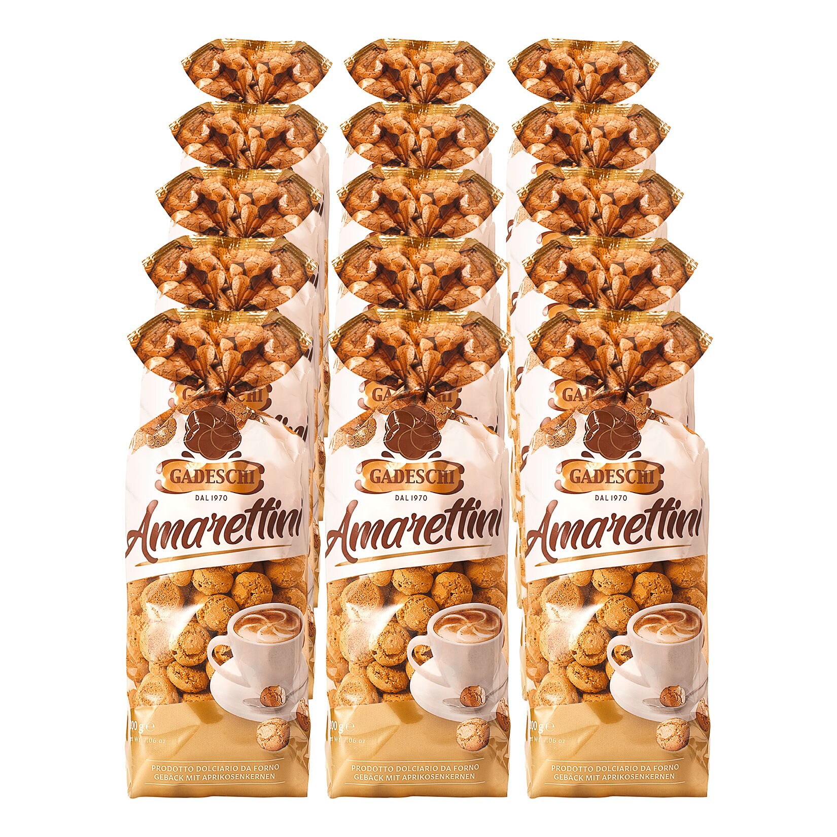 Gadeschi Amarettini 200 g, 15er Pack - Bild 1