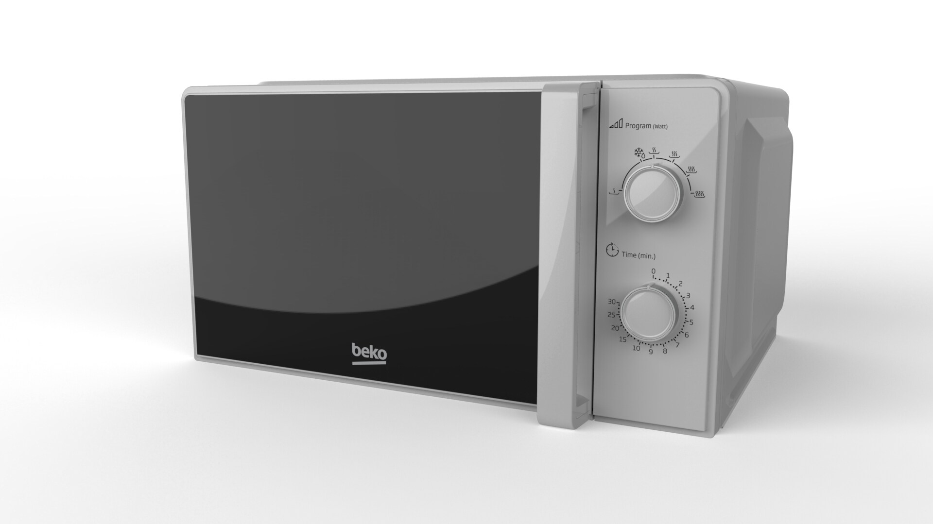 Beko Mikrowelle Silber - Bild 1