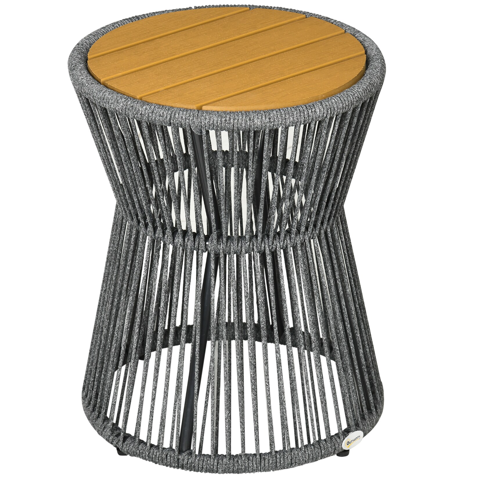 Rattan Beistelltisch Aluminium, PS, PE