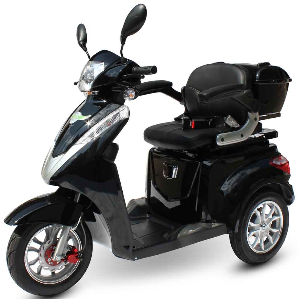ECO ENGEL 501, Senioren- / Elektromobil, 25 km/h mit 20 Ah Li-Io Akku herausnehmbar, Schwarz