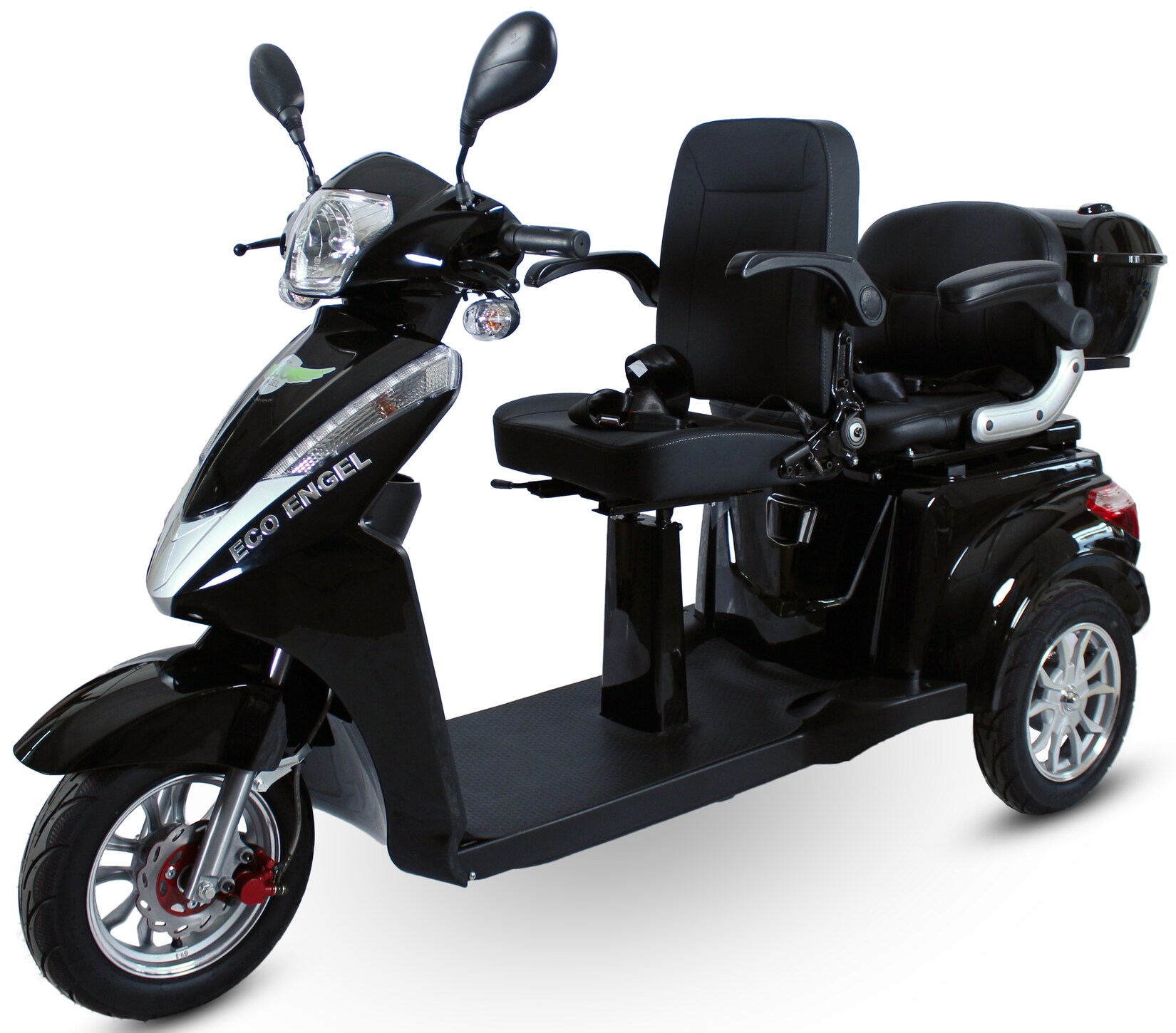 ECO ENGEL 503, Dreirad Roller Senioremobil 25 km/h, Schwarz