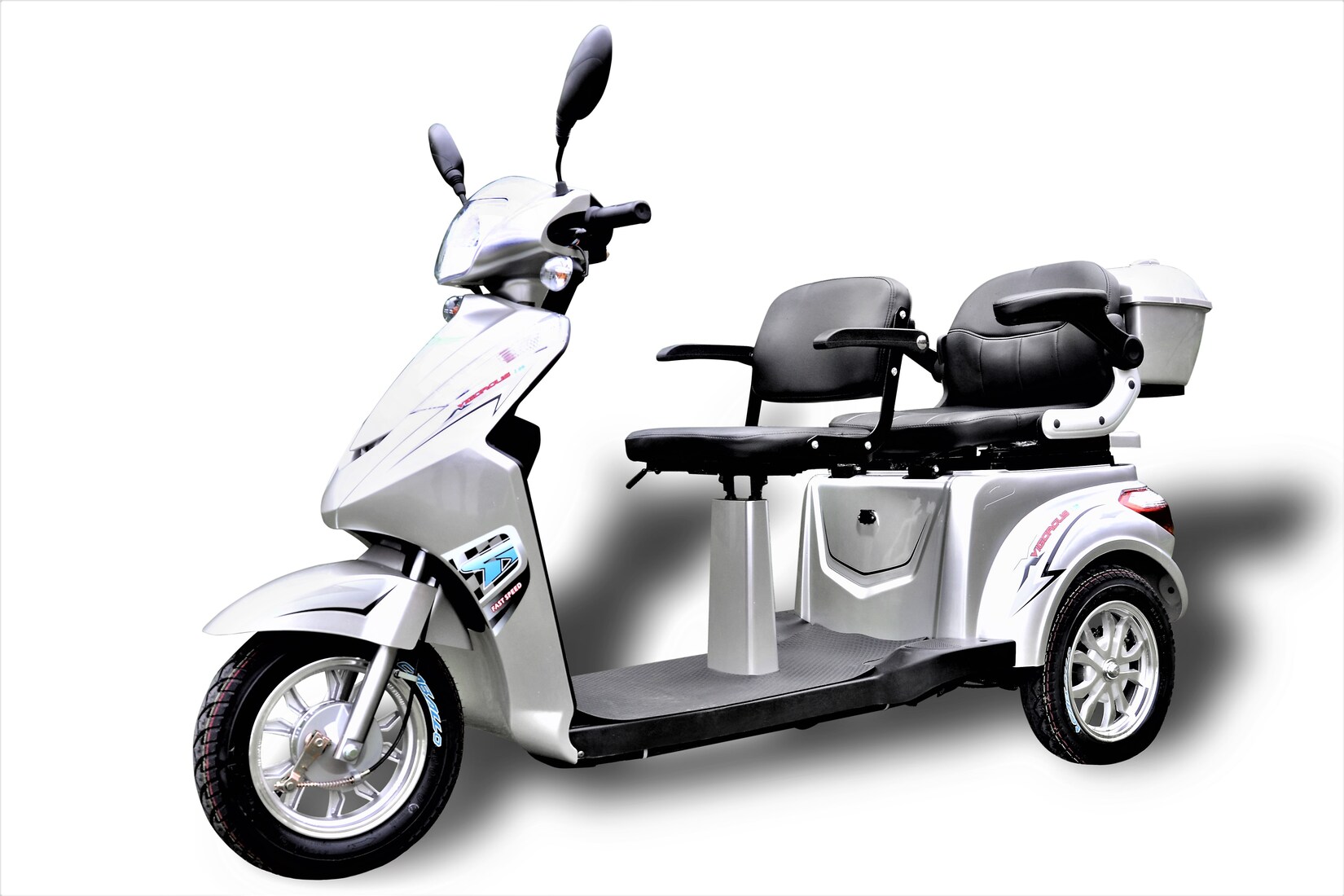 ECO ENGEL 503, Dreirad Roller Senioremobil 25 km/h, Silber