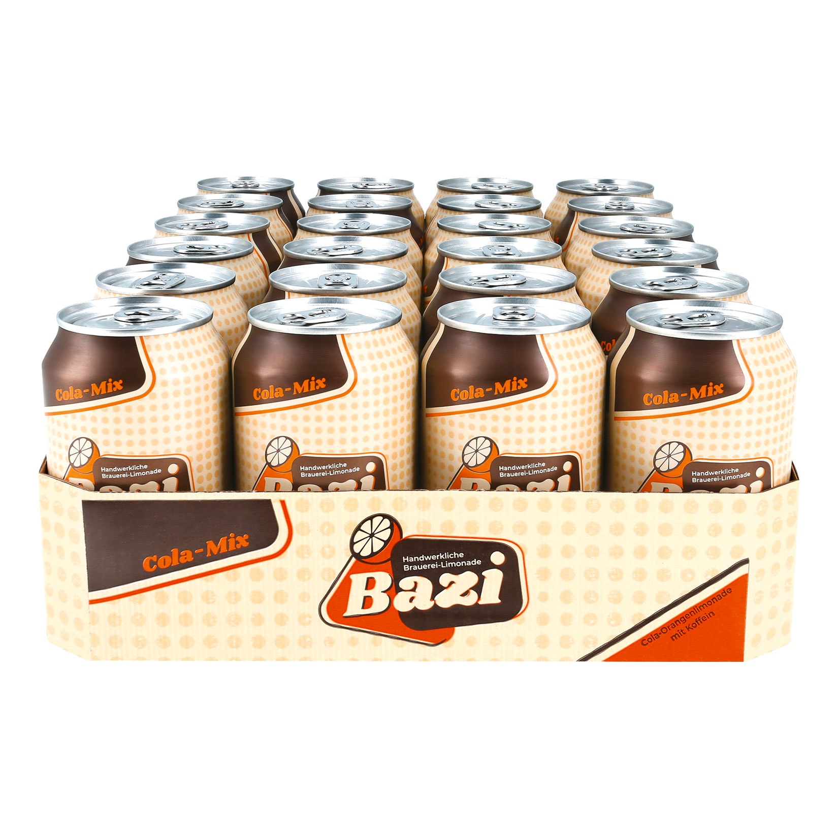 Bazi Cola Mix 0,33 Liter Dose, 24er Pack - Bild 1