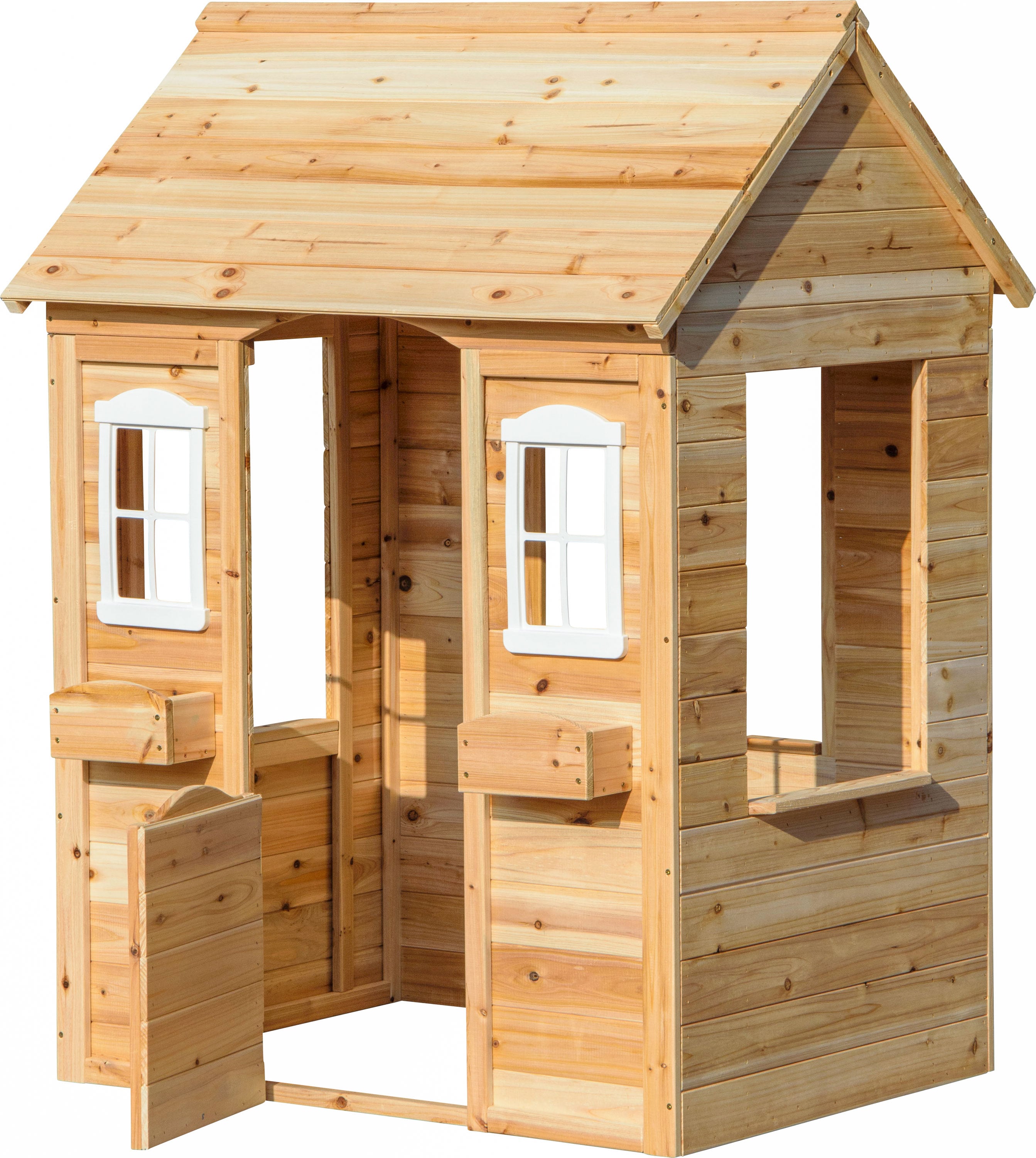 dobar Spielhaus mit Blumenk&auml;sten, natur - Bild 1