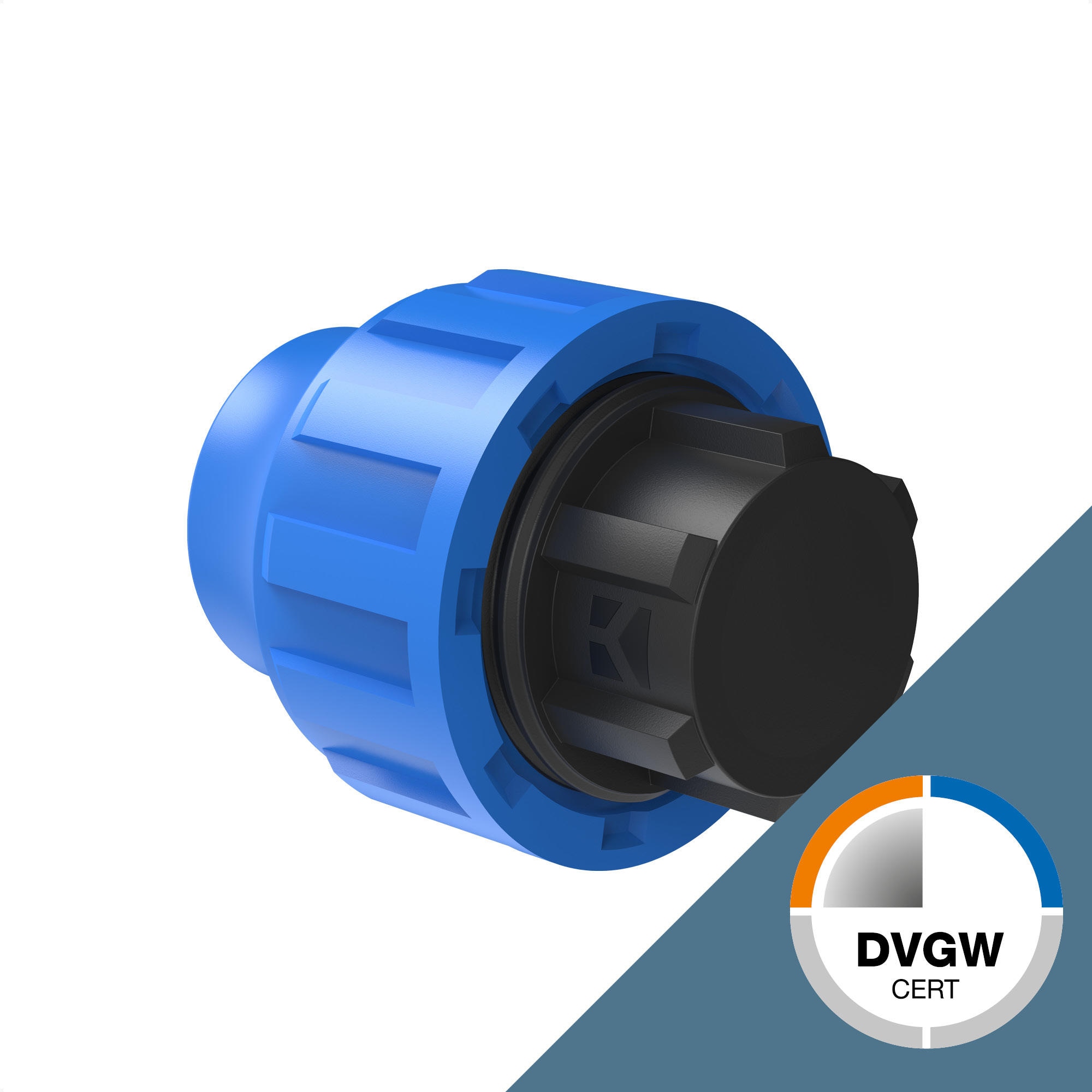 KIRCHHOFF Endst&uuml;ck 25 mm f&uuml;r HDPE Bew&auml;sserungssystem, Gartenbew&auml;sserung Made in EU - Bild 1