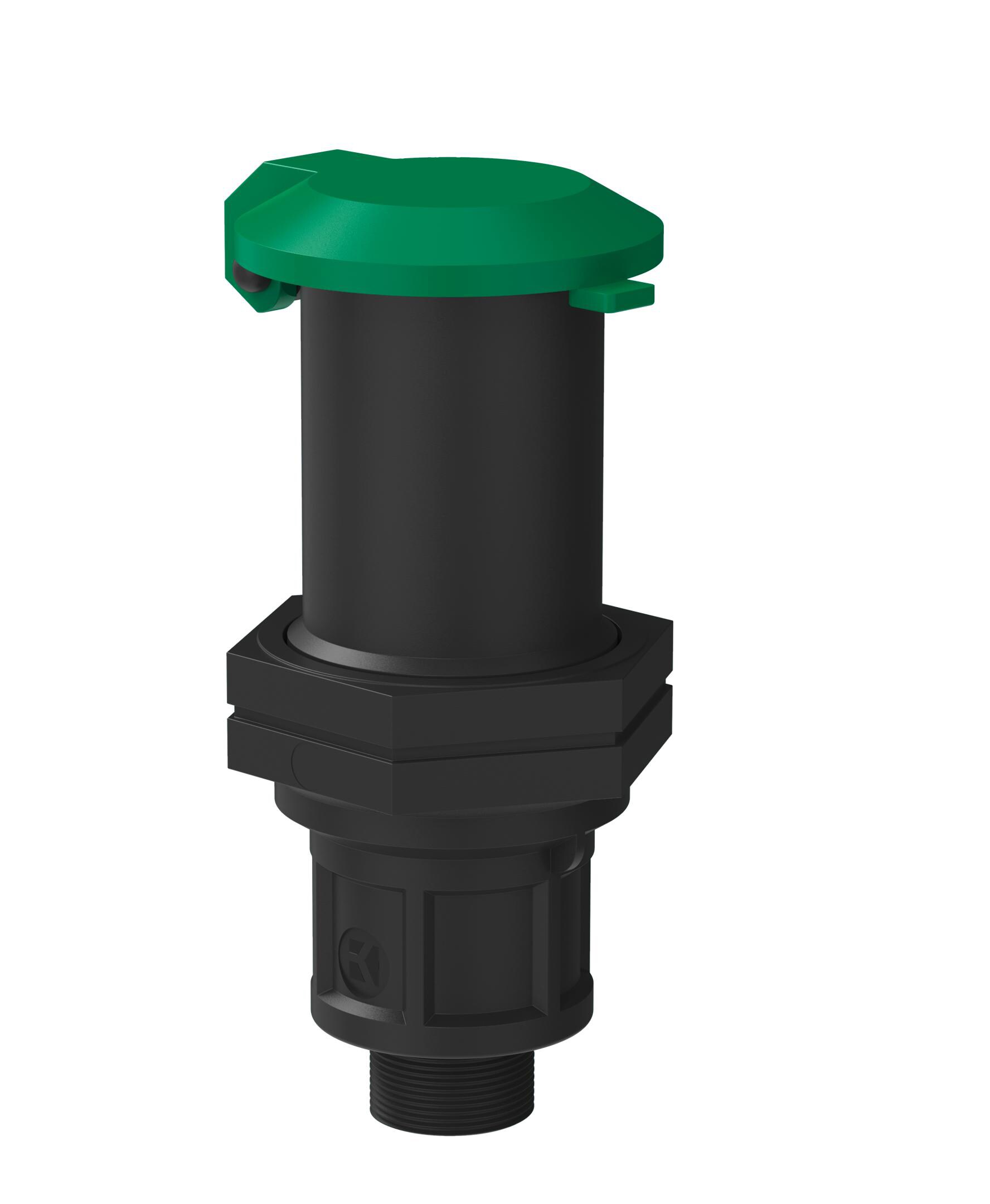 KIRCHHOFF Wassersteckdose Kunststoff 3/4"AG f&uuml;r HDPE Bew&auml;sserungssystem, Gartenbew&auml;sserung Made in EU - Bild 1