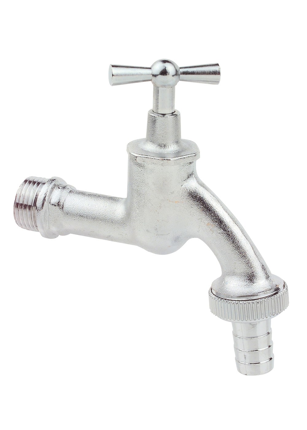 KIRCHHOFF Wasserhahn Garten, Au&szlig;enwasserhahn mit Schlauchverbinder 1/2", Wasserhahn aussen mit Schlauchverschraubung - Bild 1