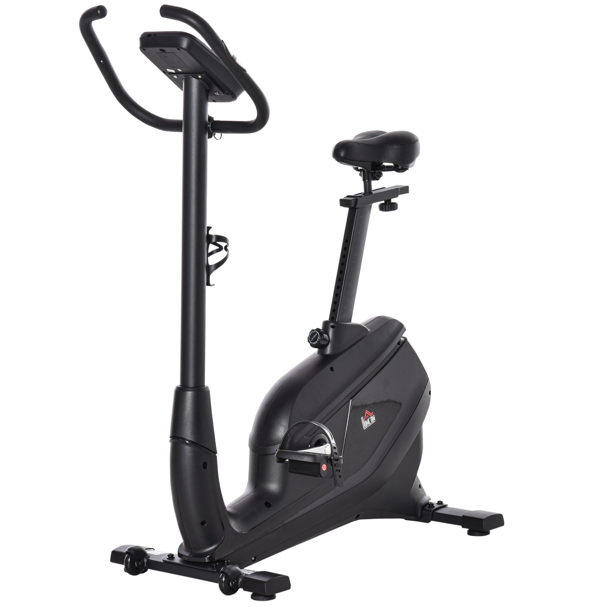 HOMCOM Magnetischer Heimtrainer Stahl, ABS - Bild 1