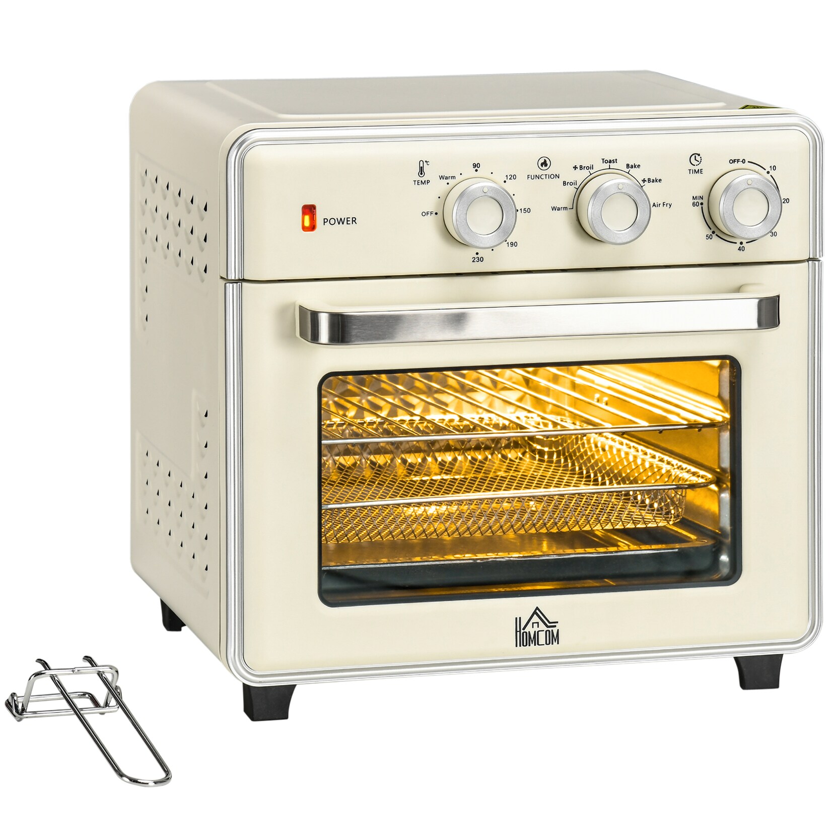 Minibackofen Stahl, Kunststoff