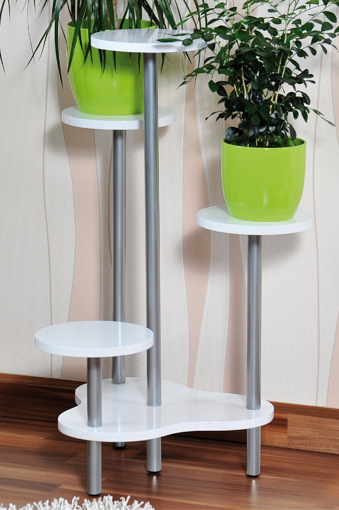 Blumenst&auml;nder, MDF, wei&szlig;, FSC - Bild 1