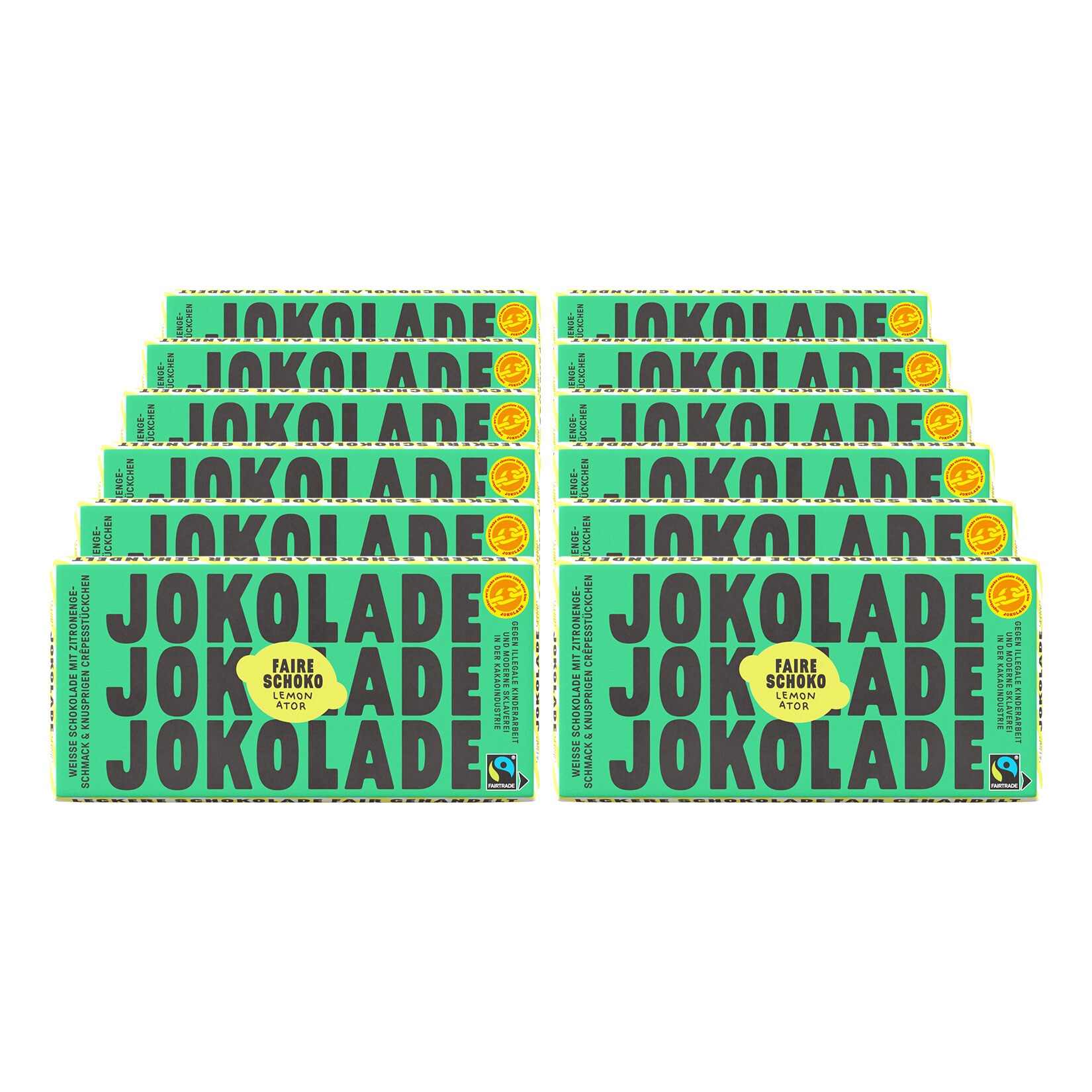 Jokolade Lemonator 140 g, 12er Pack - Bild 1