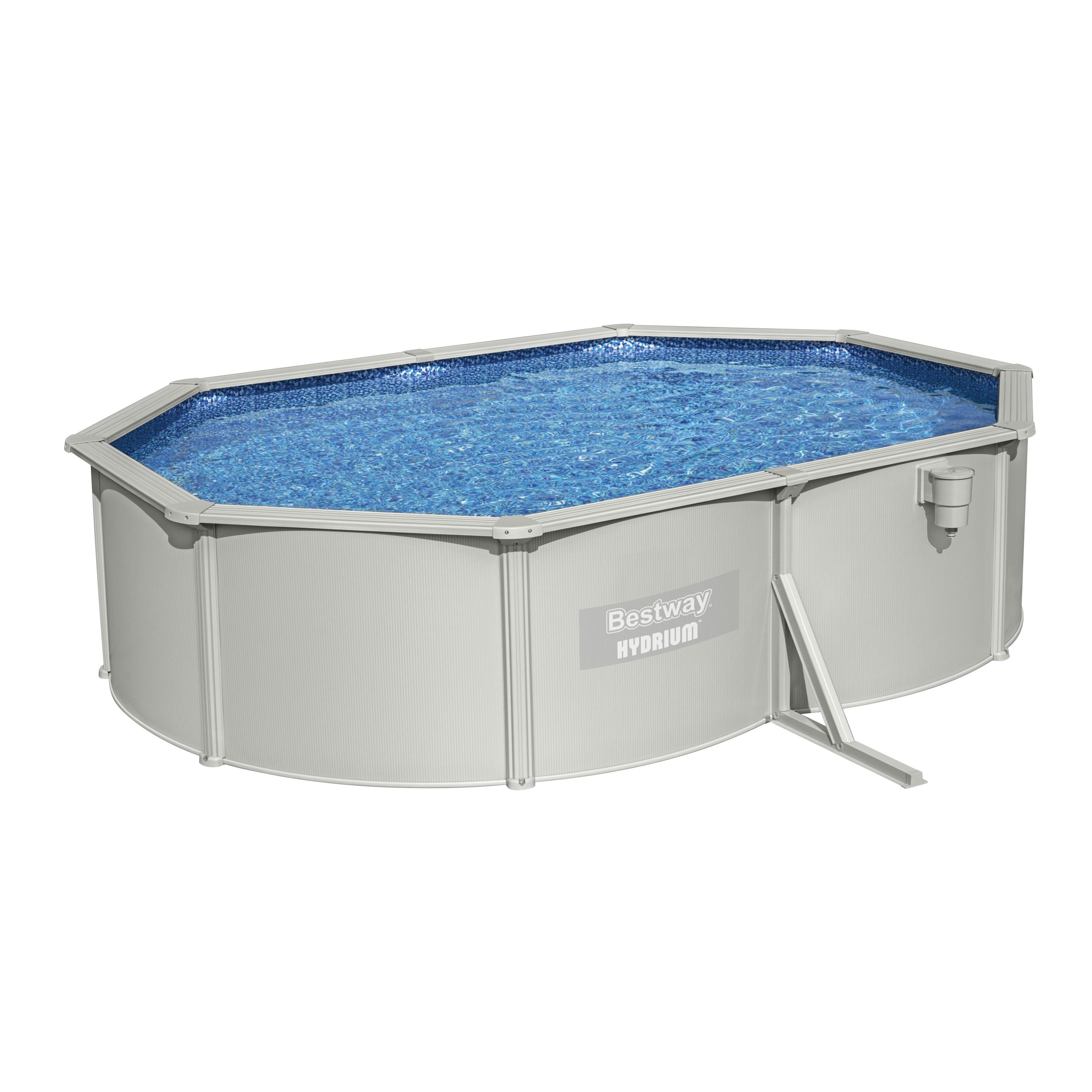 Bestway&reg; Hydrium&trade; Stahlwandpool Komplett-Set mit Sandfilteranlage 500 x 360 x 120 cm - Bild 1
