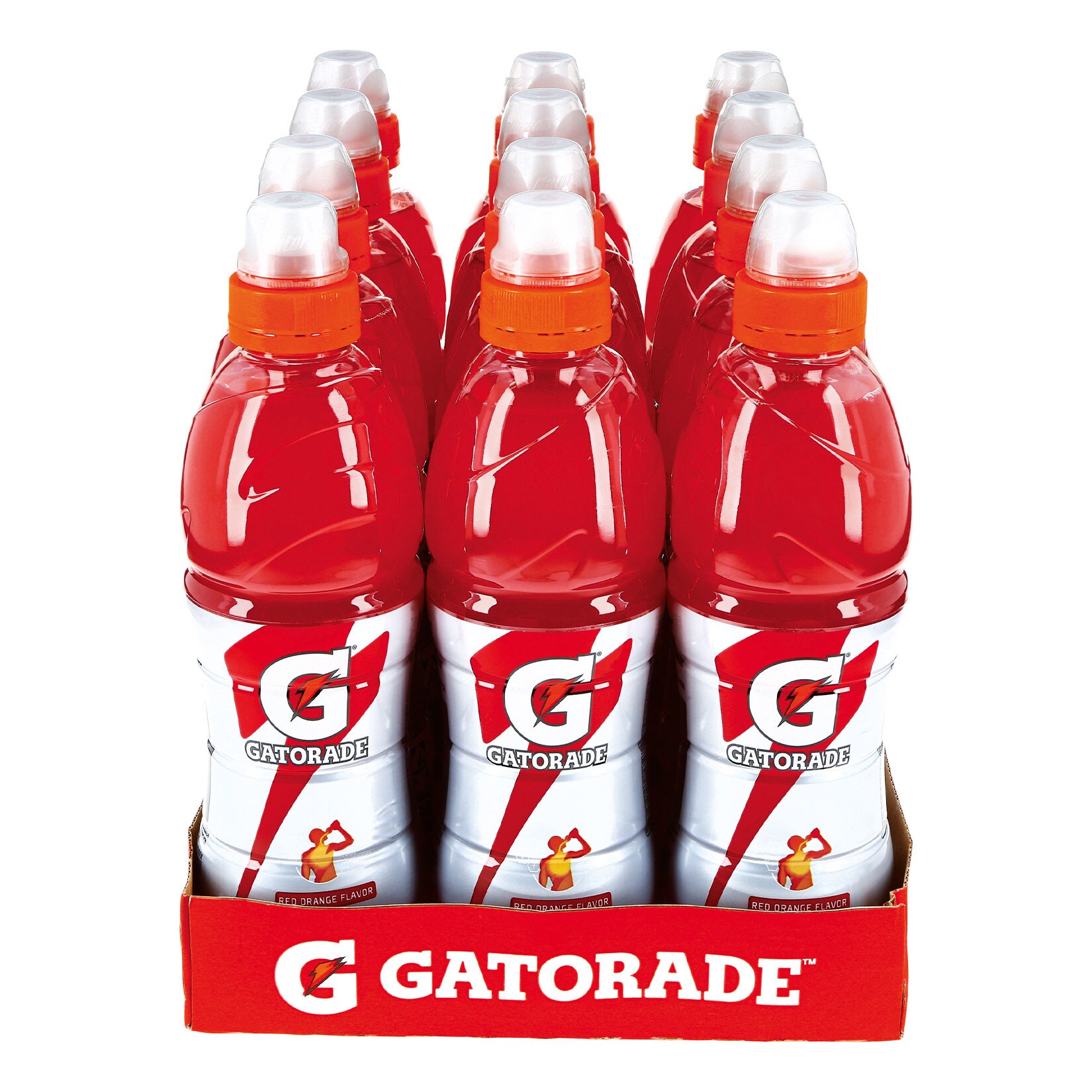 Gatorade Red Orange 0,75 Liter, 12er Pack - Bild 1