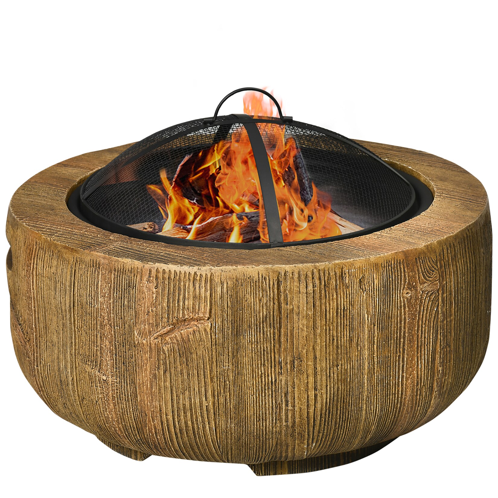 Feuerstelle Metall, Magnesium-Oxid
