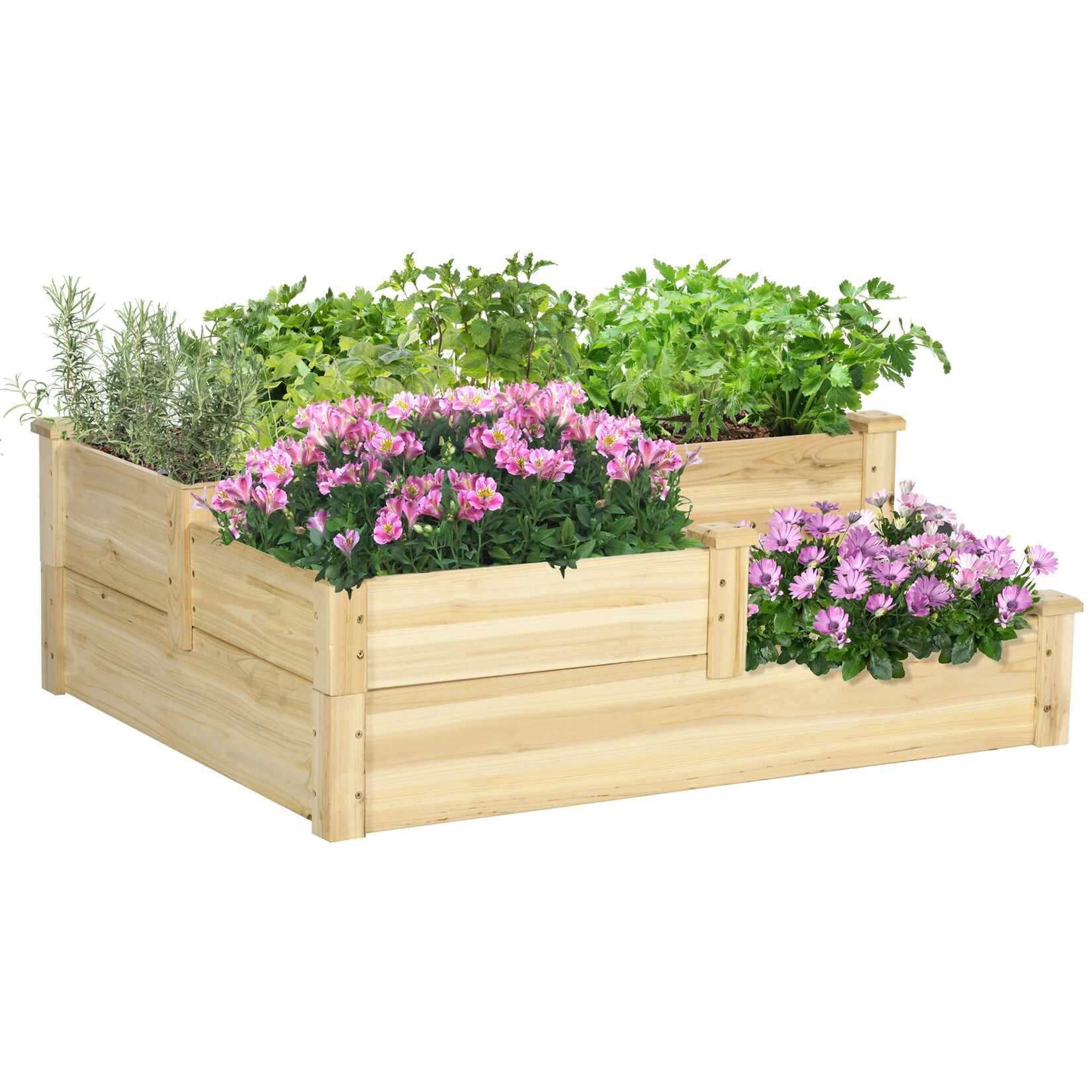 Outsunny Gartenbeet Tanne | 04255633524973
