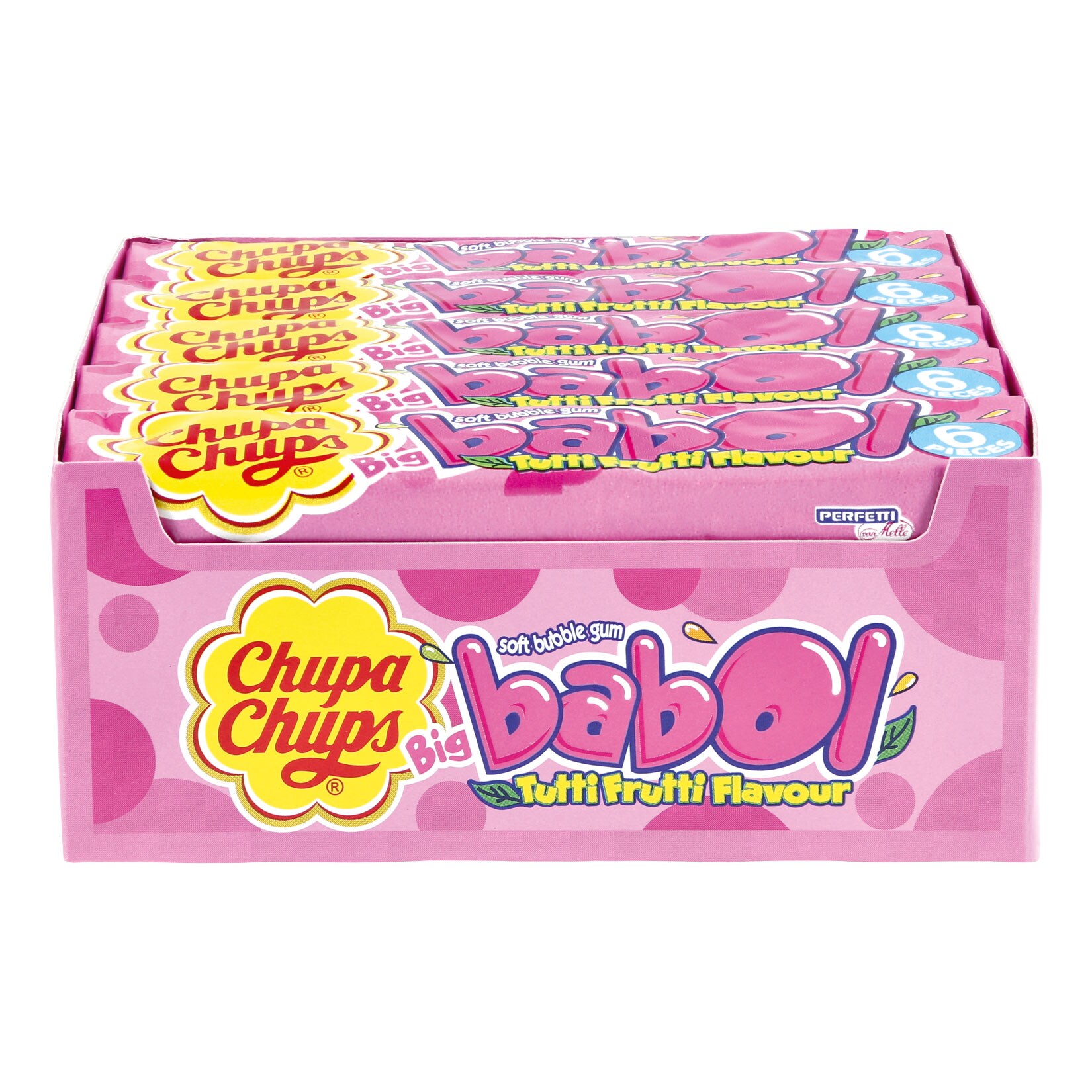 Chupa Chups Big Babol Kaugummi 27,6 g, 20er Pack - Bild 1