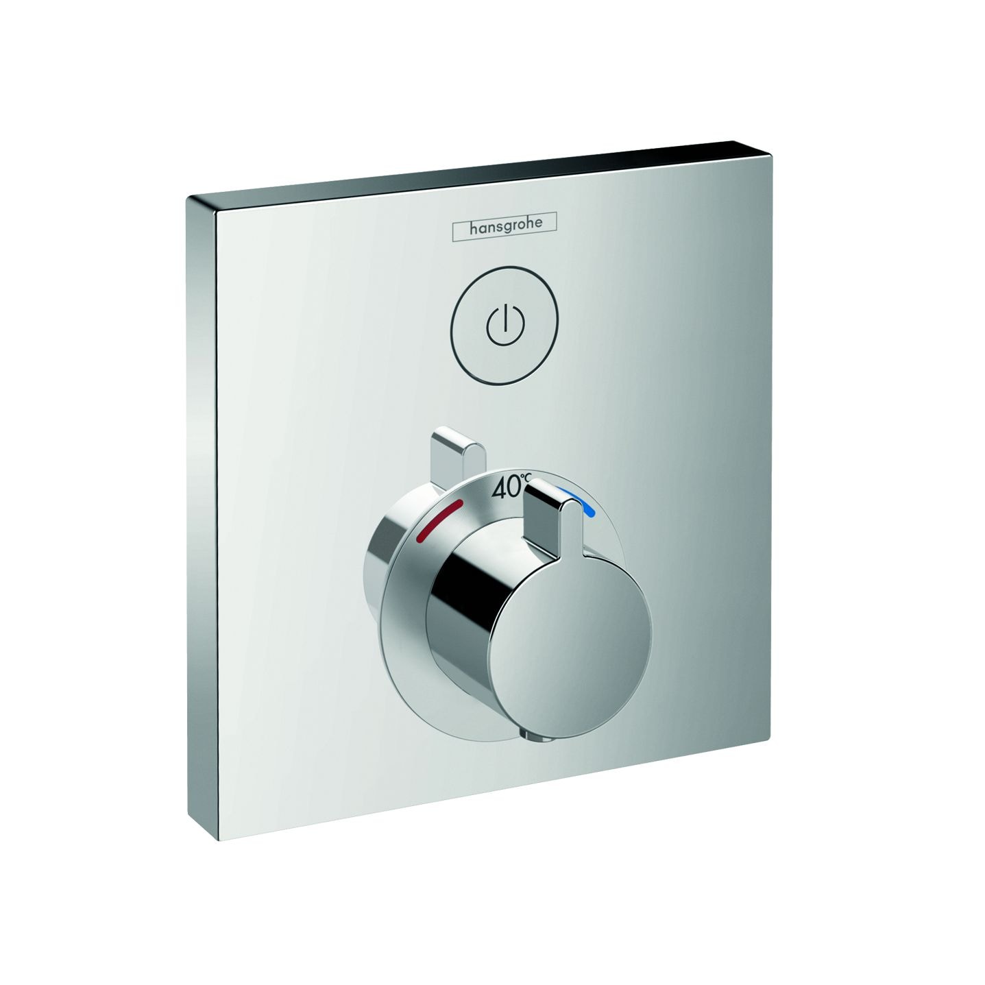 HansGrohe Thermostat Unterputz ShowerSelect Fertigset 1 Verbraucher chrom