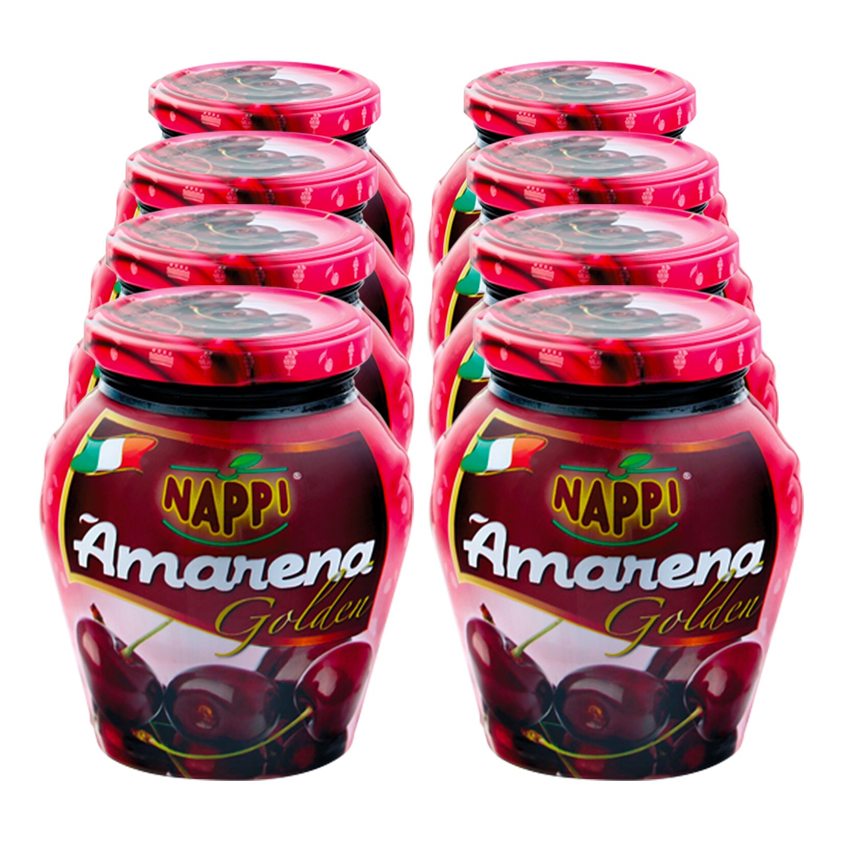 Nappi Amerena Kirschen 235 g Abtropfgewicht, 8er Pack - Bild 1