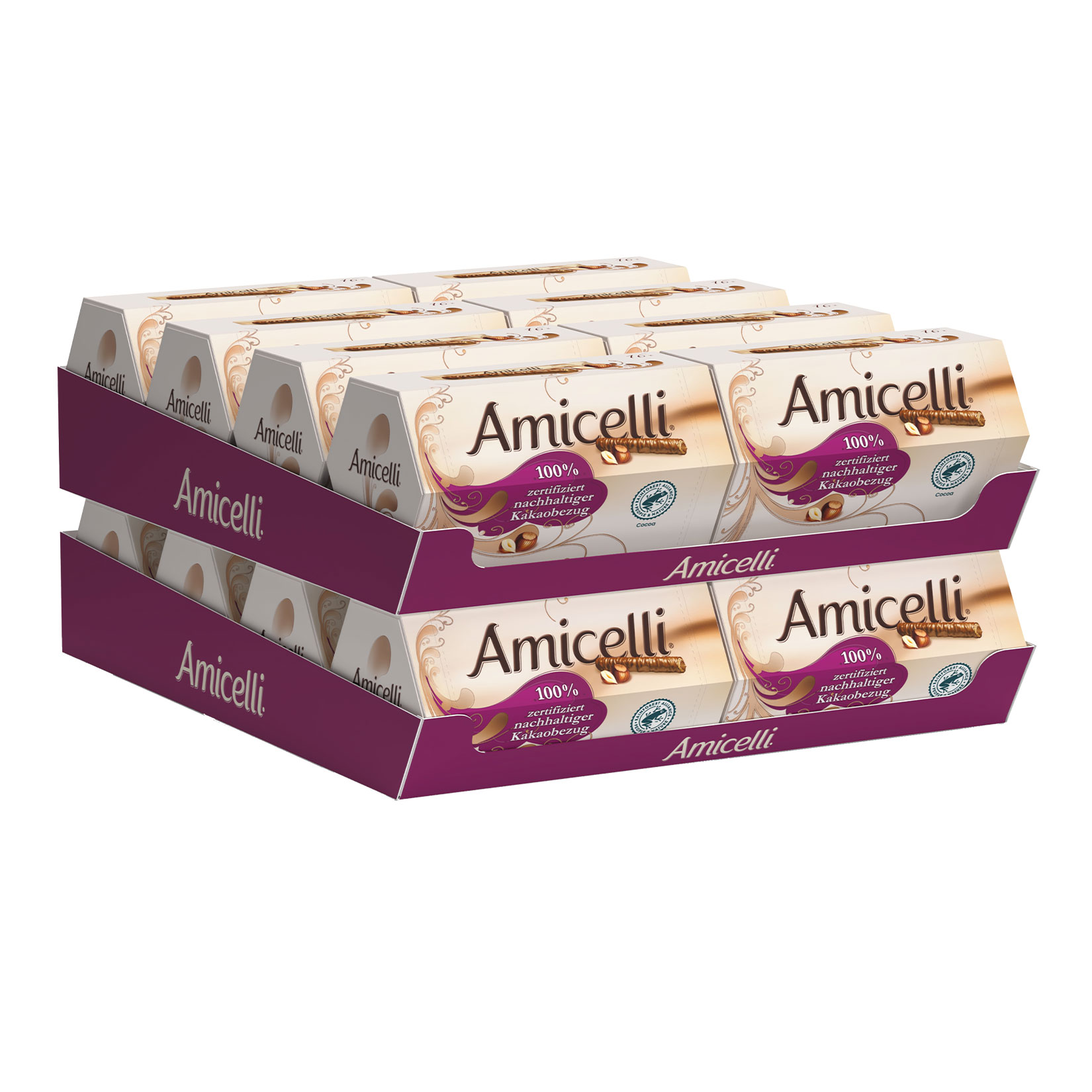 Amicelli R&ouml;llchen 200 g, 16er Pack - Bild 1