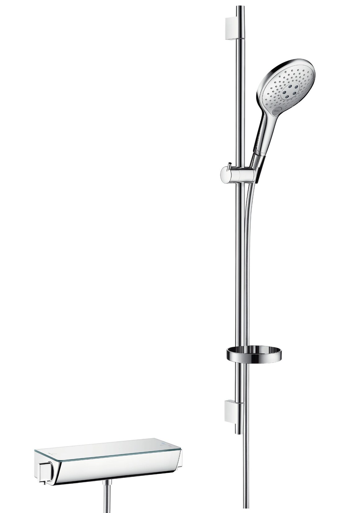HansGrohe Brausenkombi Raindance Select 150/ Therm.Brause AP Ecostat Select U’900mm | 04011097679310
