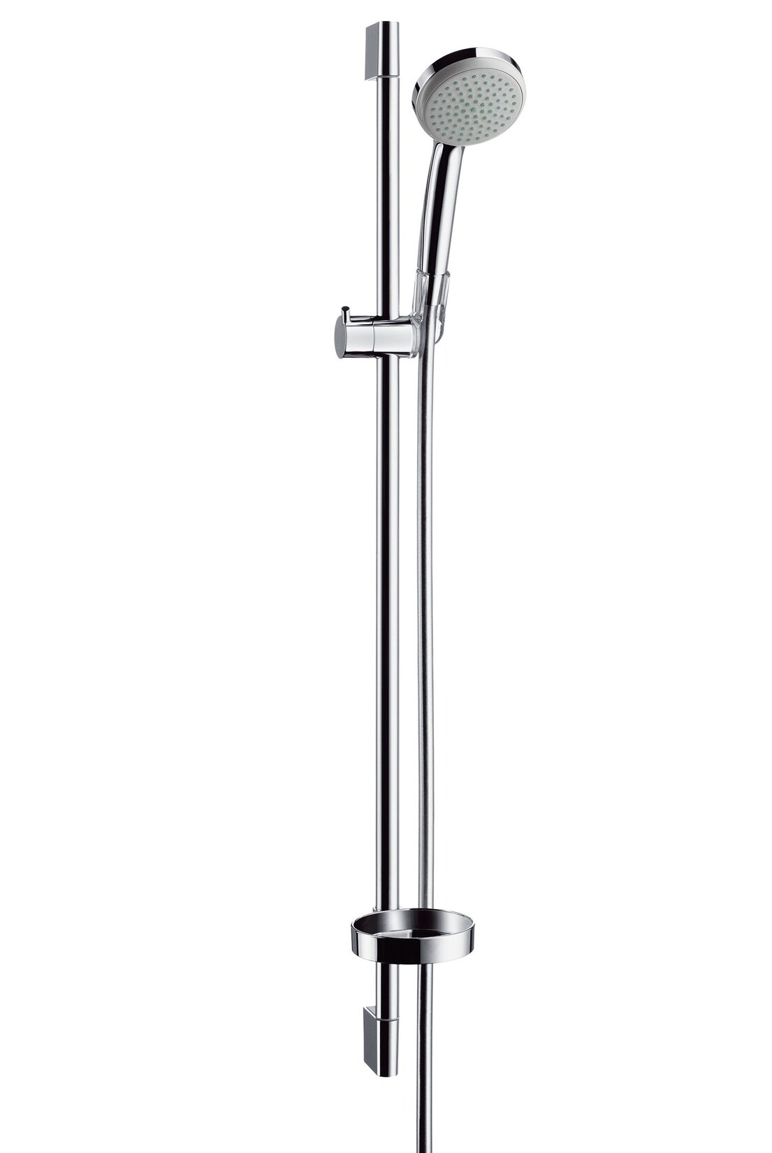 HansGrohe Brausenset Croma 100/ Unica’C 900mm chrom mit Cassetta Seifenschale – versch. Ausführungen | 04011097664835