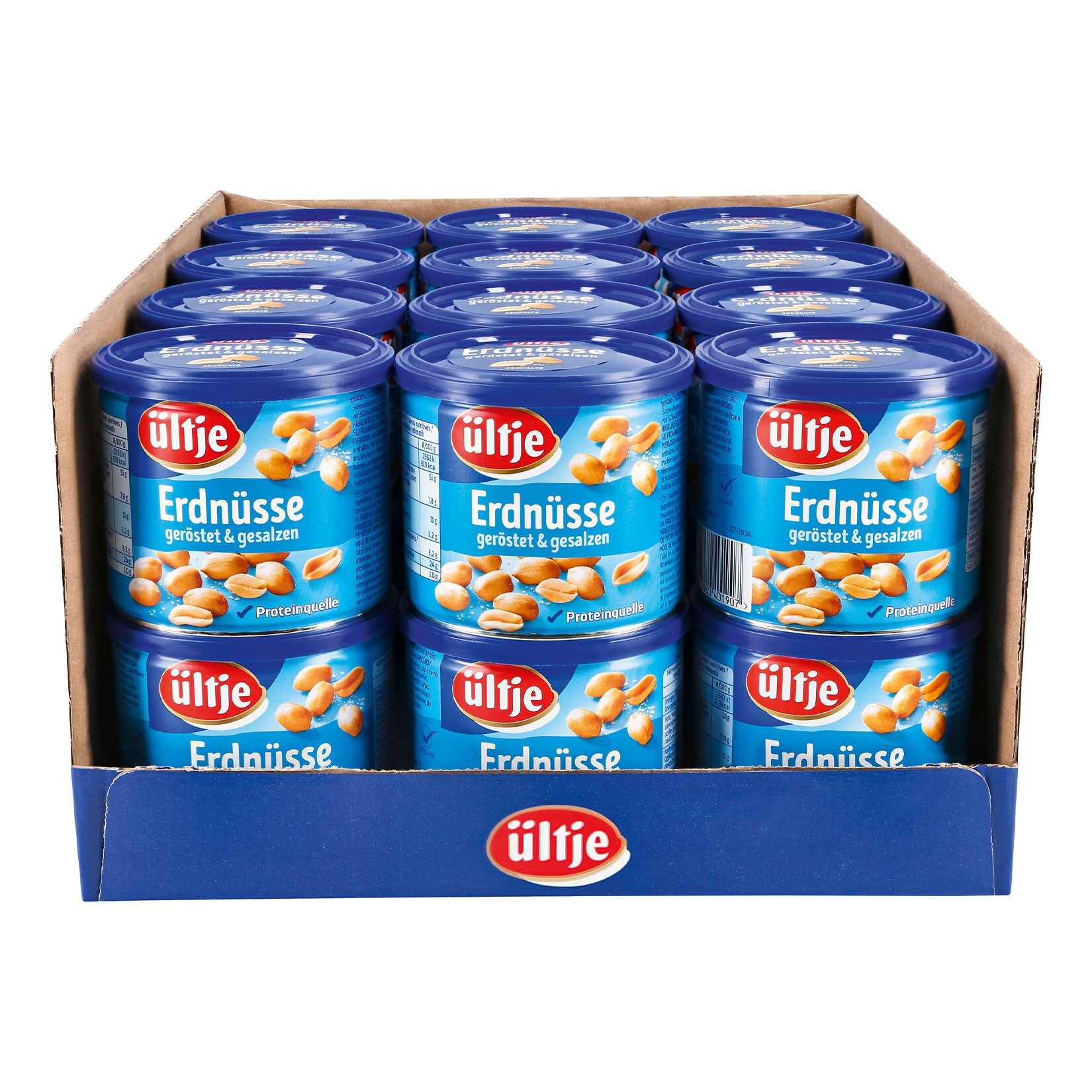 ültje Erdnüsse geröstet und gesalzen 180 g, 24er Pack