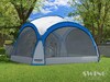 Swing&Harmonie LED Event Pavillon 3,6 x 3,6m DomeShelter Garten Pavillion inkl. Solarmodul Pavilion Designer Gartenzelt Camping Pavilon Partyzelt mit Beleuchtung - versch. Ausführungen - Bild 4