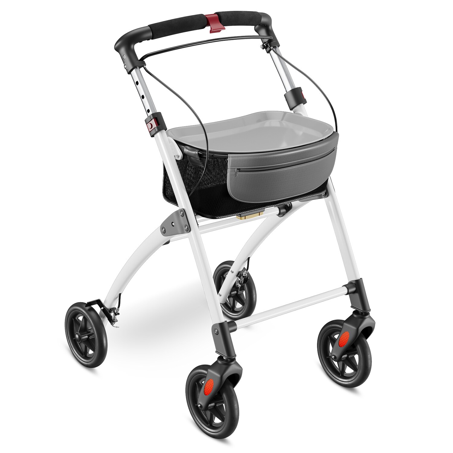 Wohnungsrollator &raquo;Premium&laquo;, wei&szlig; - Bild 1