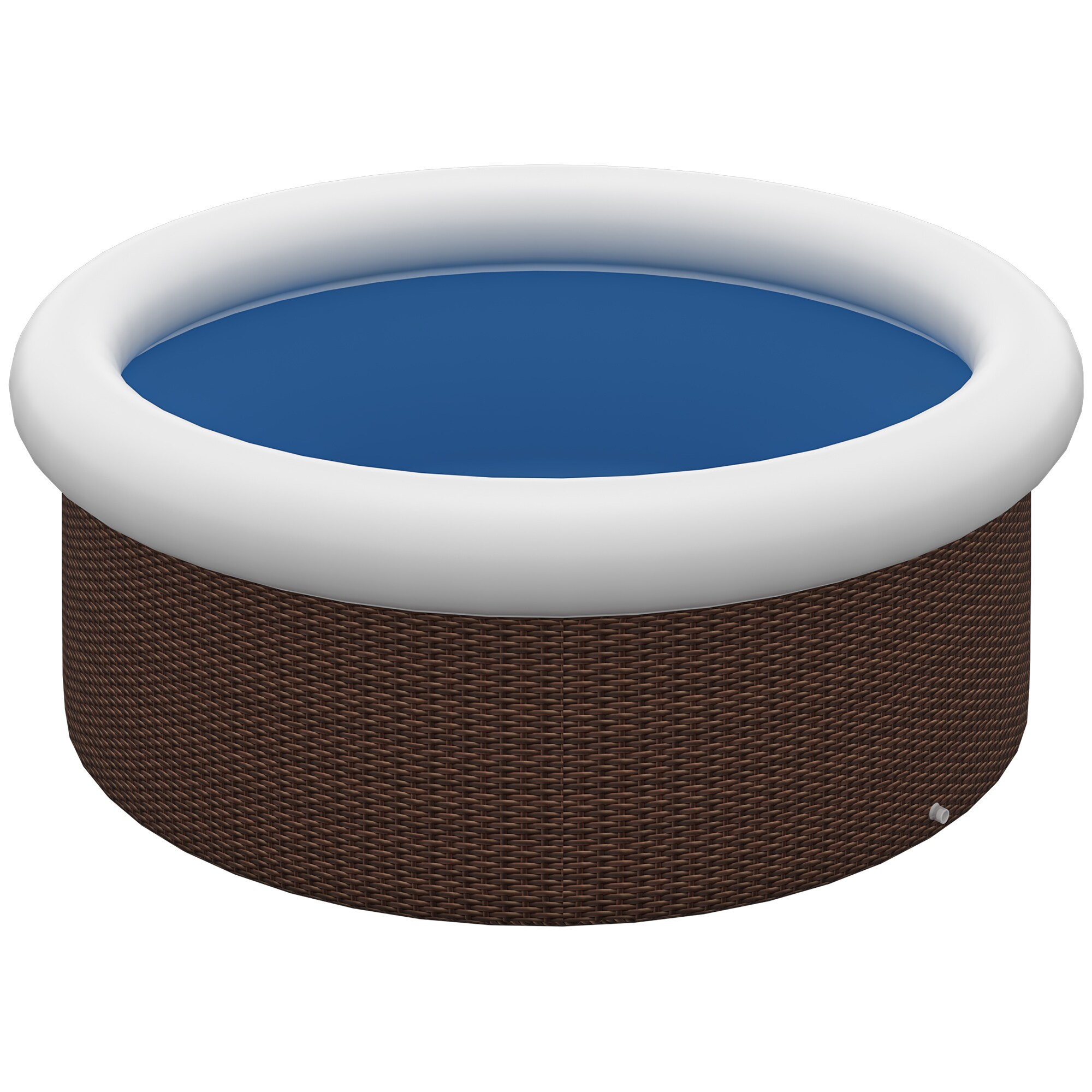 Outsunny Aufblasbarer Pool PVC - Bild 1