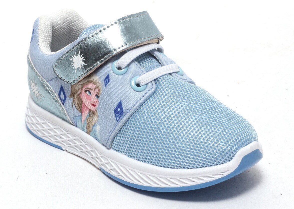 Kinder Lizenz Sneaker -versch-Ausf&uuml;hrungen - Frozen, blau -gr&ouml;&szlig;e 27/28 - Bild 1