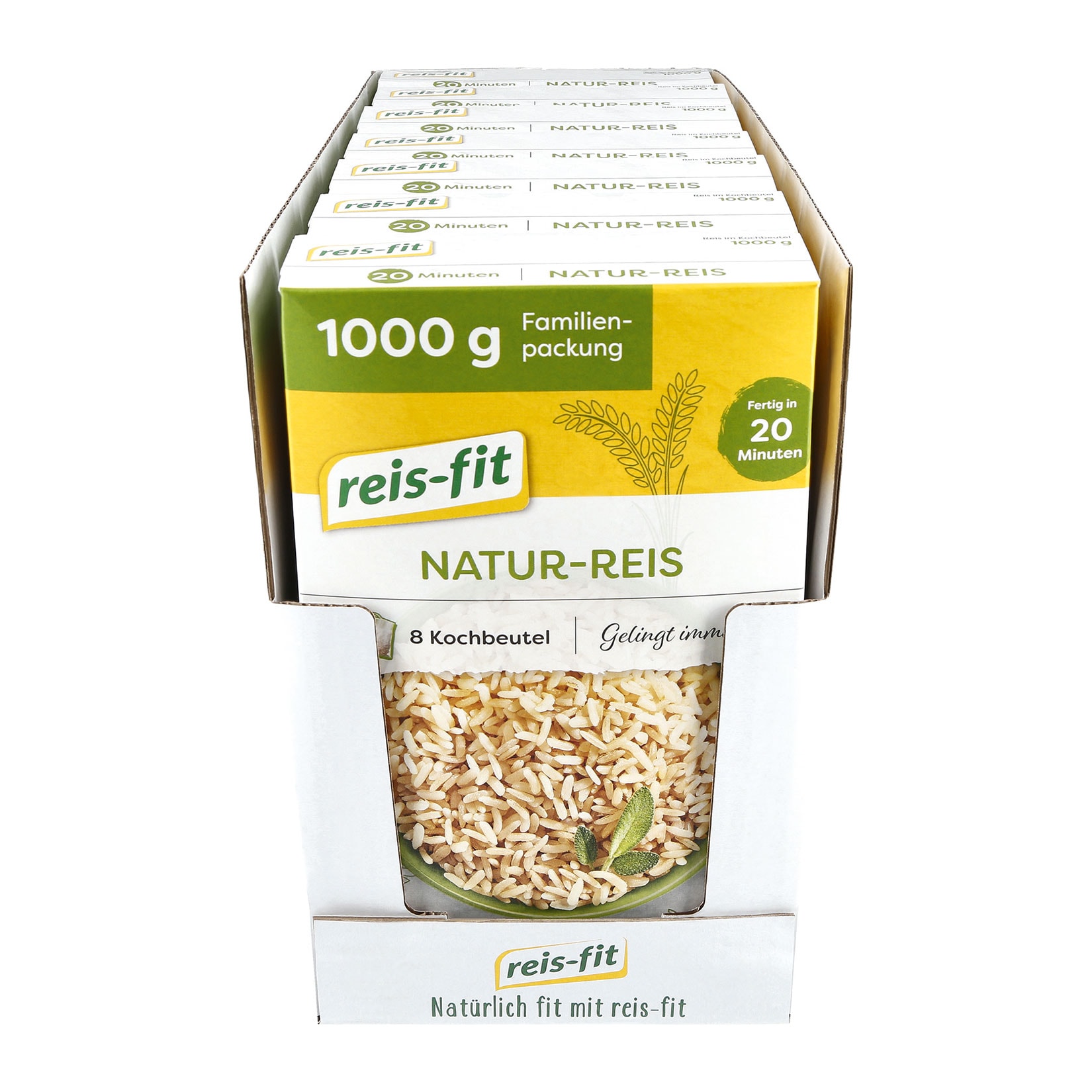 reis-fit Natur Reis 1 kg, 7er Pack online kaufen bei Netto