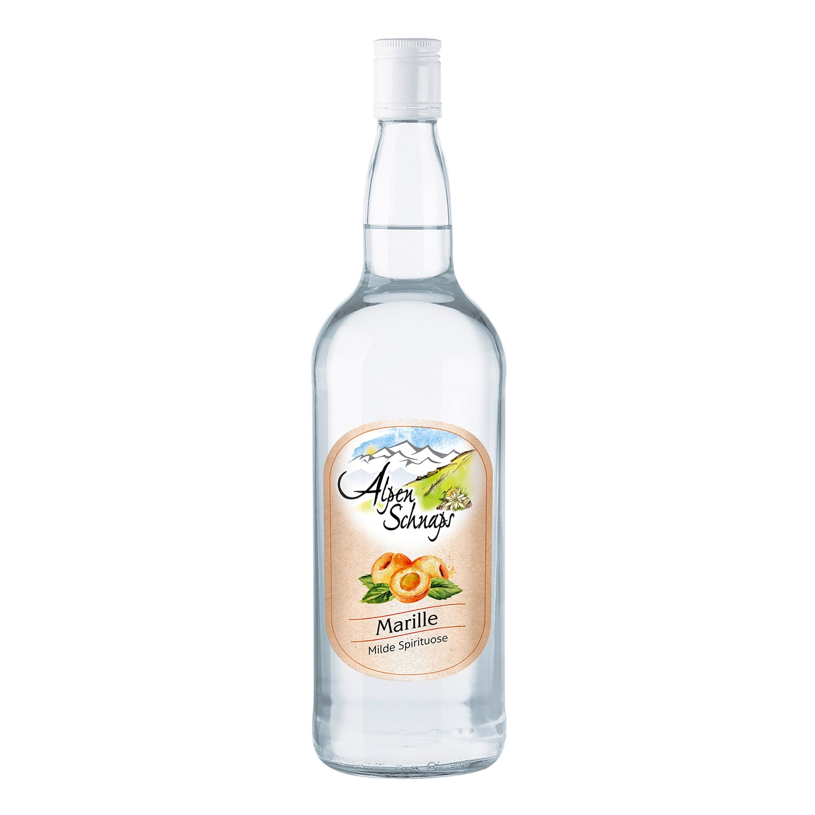 Alpenschnaps Marille 35,0 % vol 1,0 Liter - Bild 1