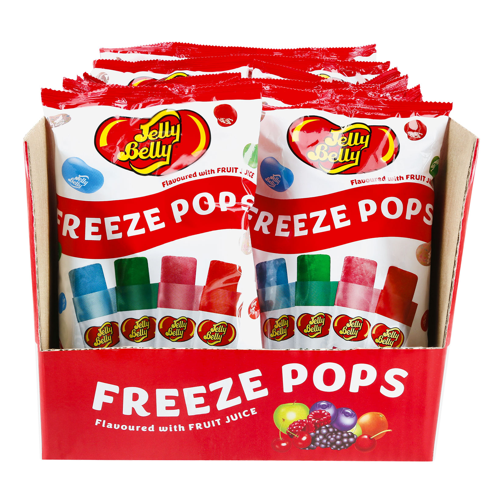 Jelly Belly Wassereis Freeze Pops Bag 10x50 ml, 20er Pack - Bild 1