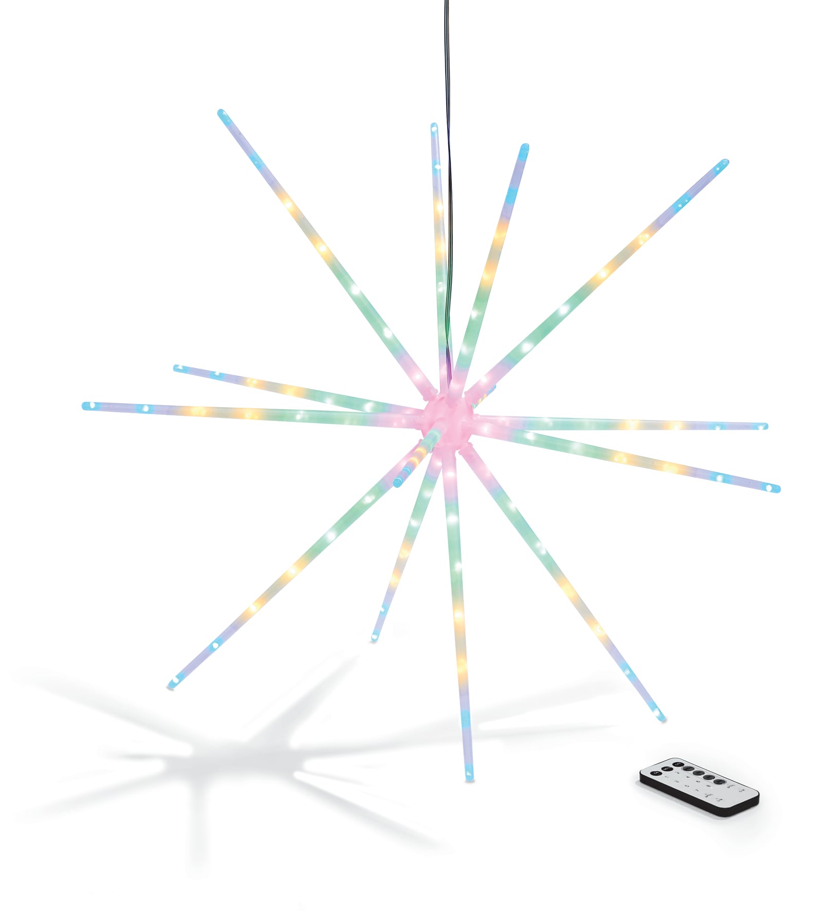 3D LED Partystern warmwei&szlig; - versch. Ausf&uuml;hrungen - Bild 1