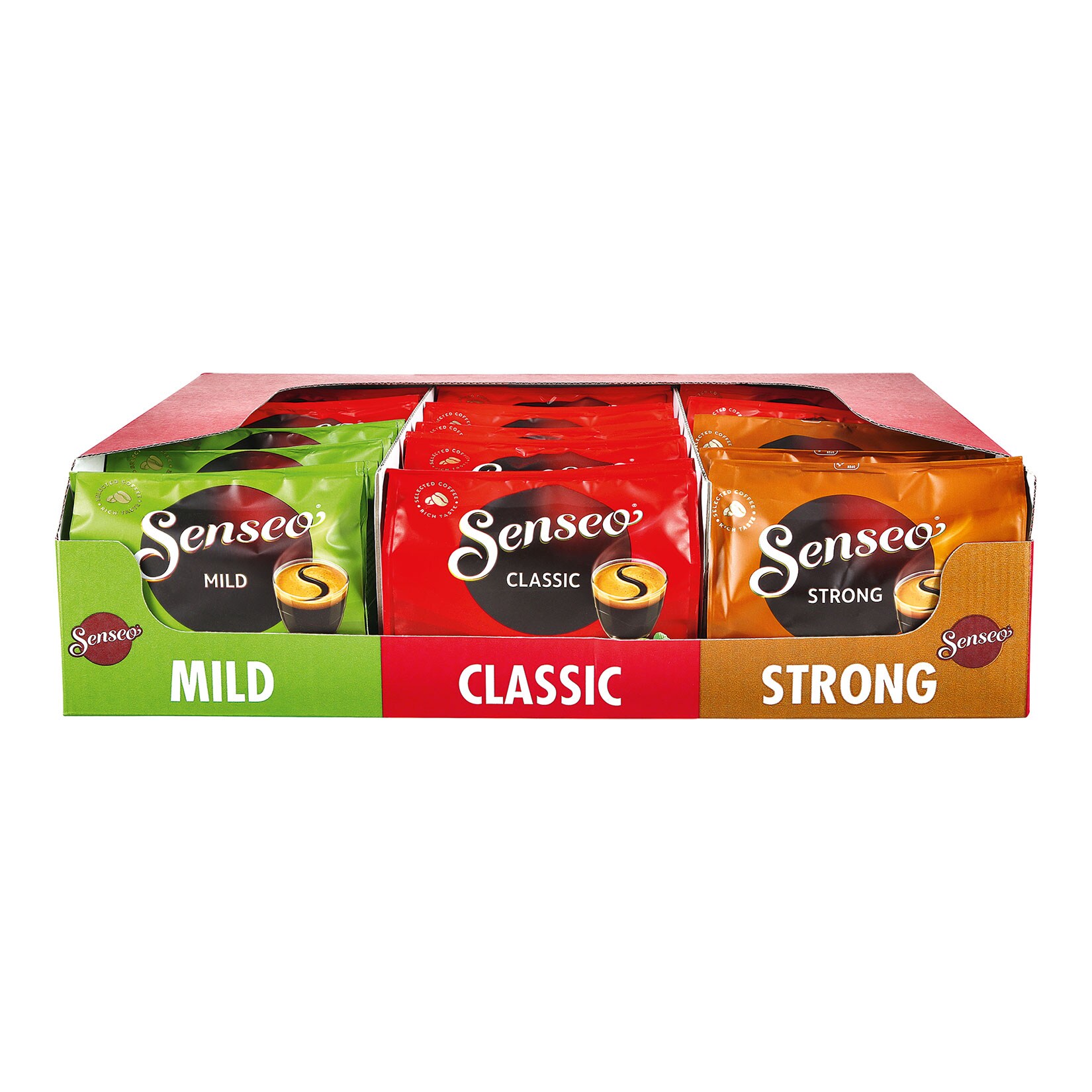 Senseo Kaffeepads 16x111 g, verschiedene Sorten, 15er Pack - Bild 1